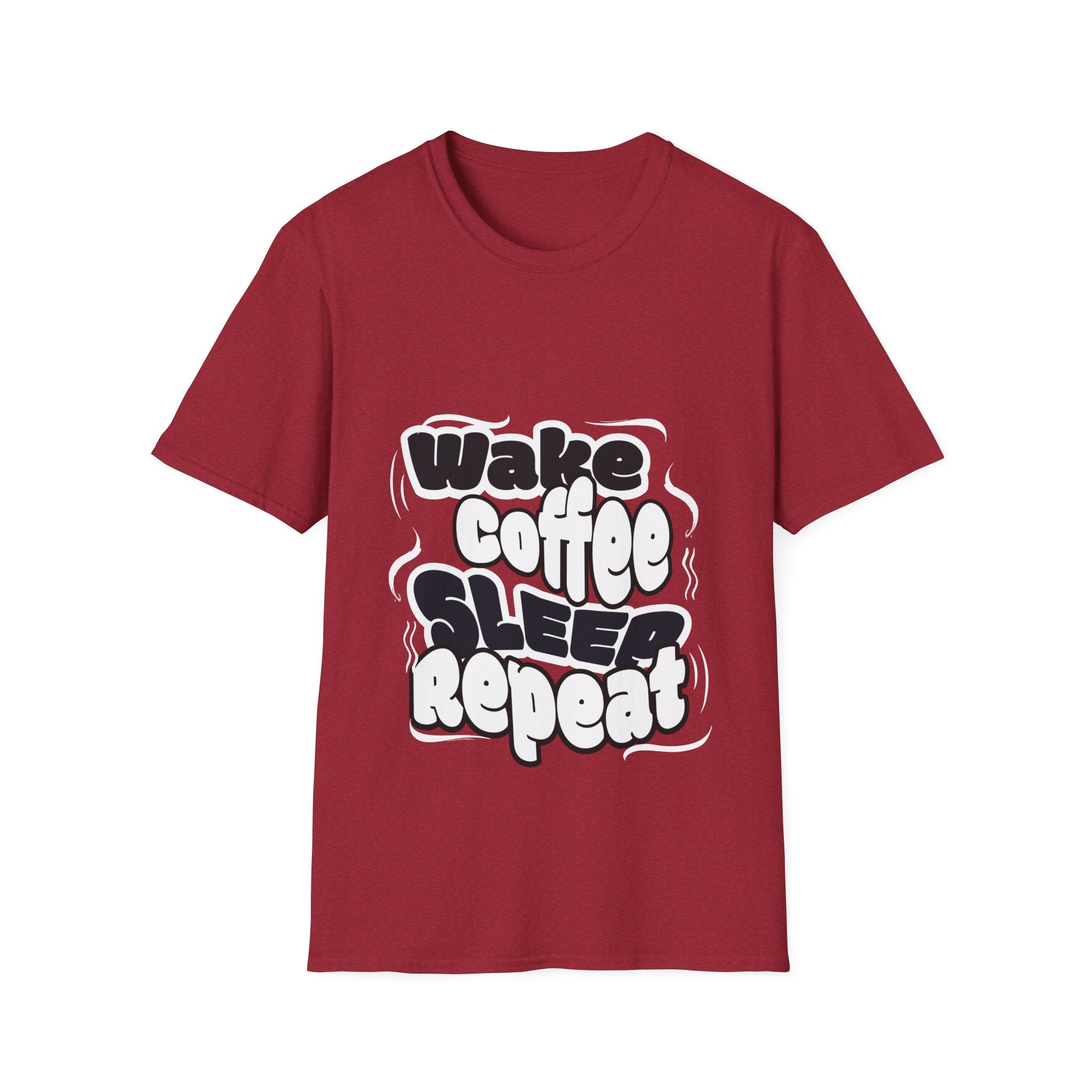 Wake Coffee Unisex Softstyle T-Shirt
