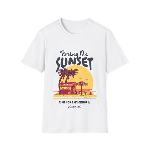 Bring On Sunset Unisex Softstyle T-Shirt
