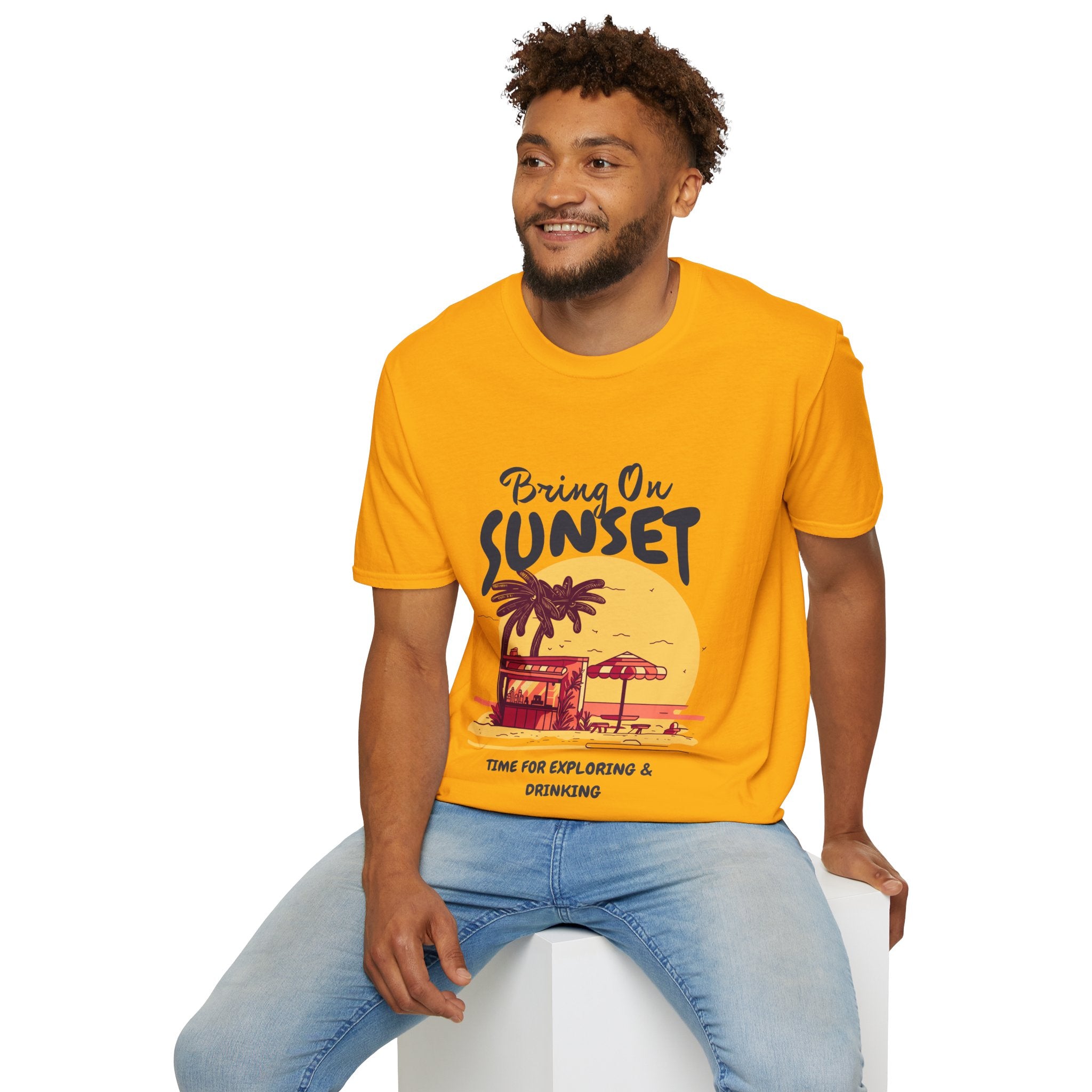 Bring On Sunset Unisex Softstyle T-Shirt