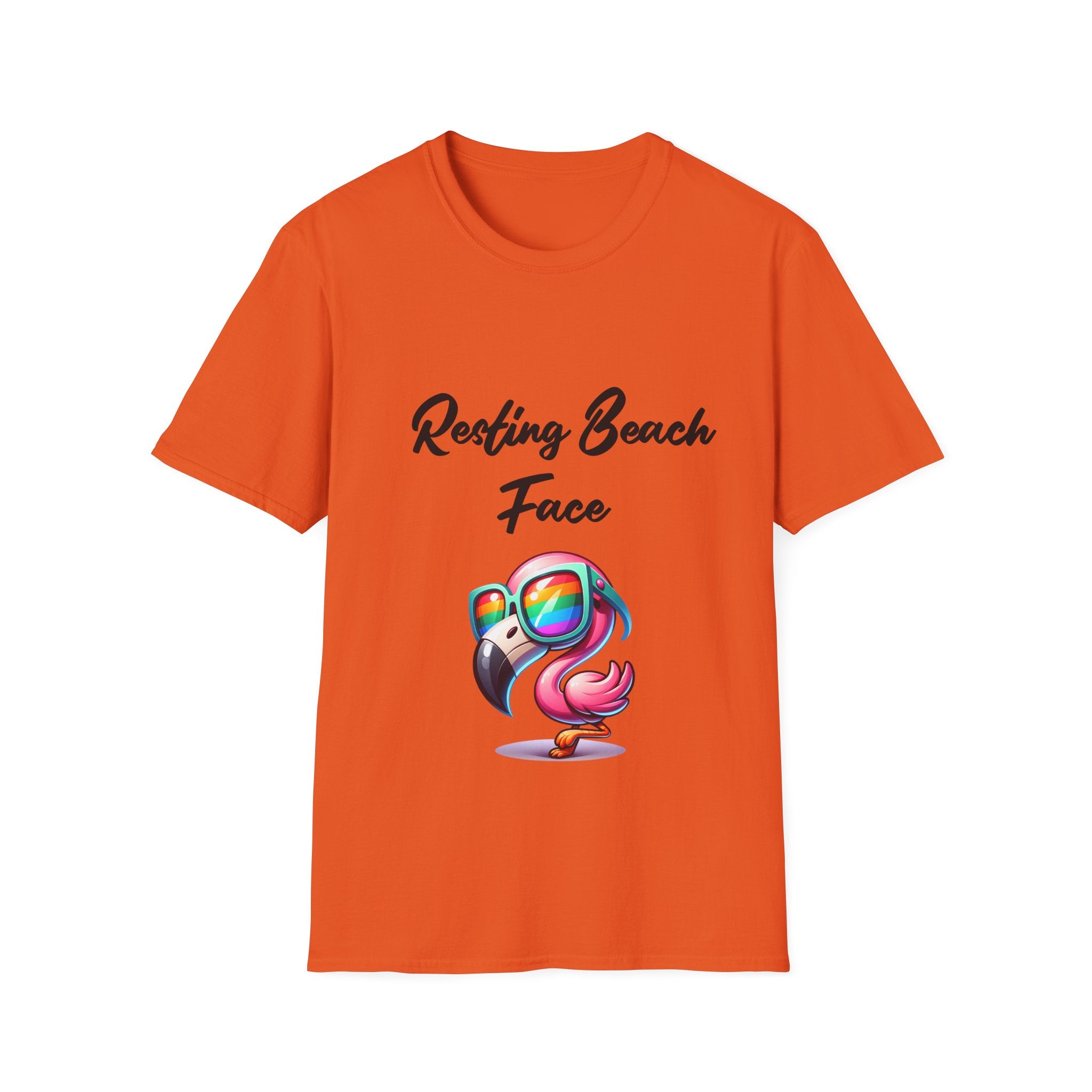 Beach Face Unisex Softstyle T-Shirt