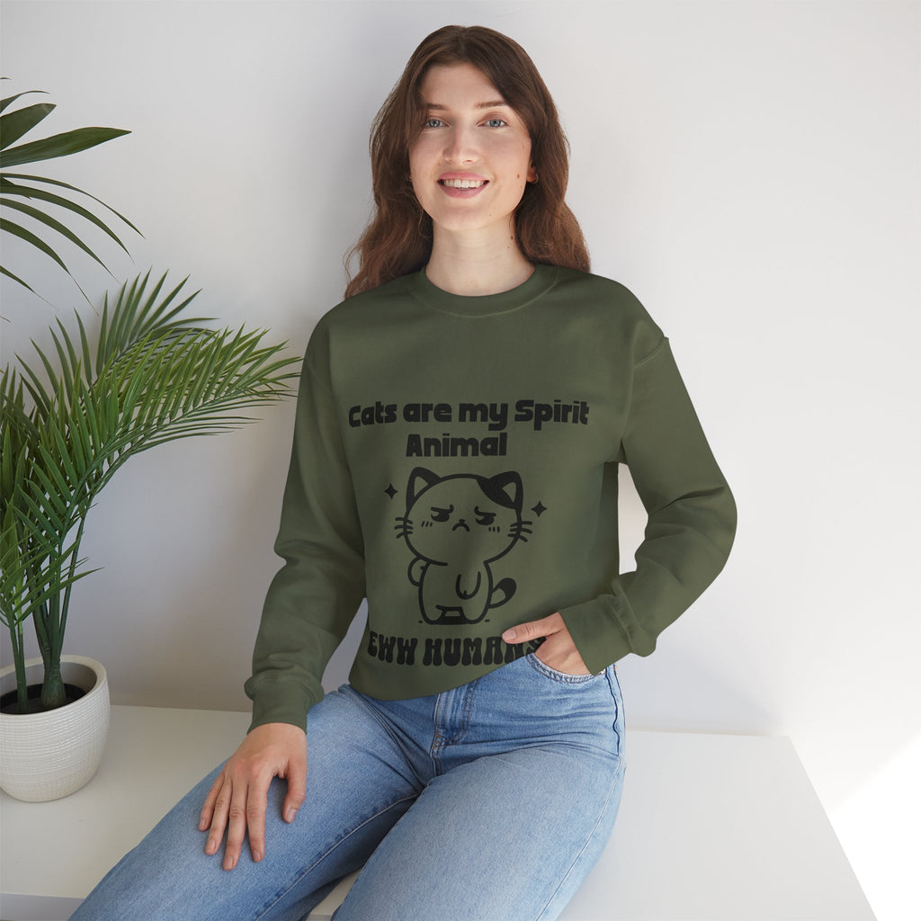 Eww Humans Unisex Heavy Blend™ Crewneck Sweatshirt