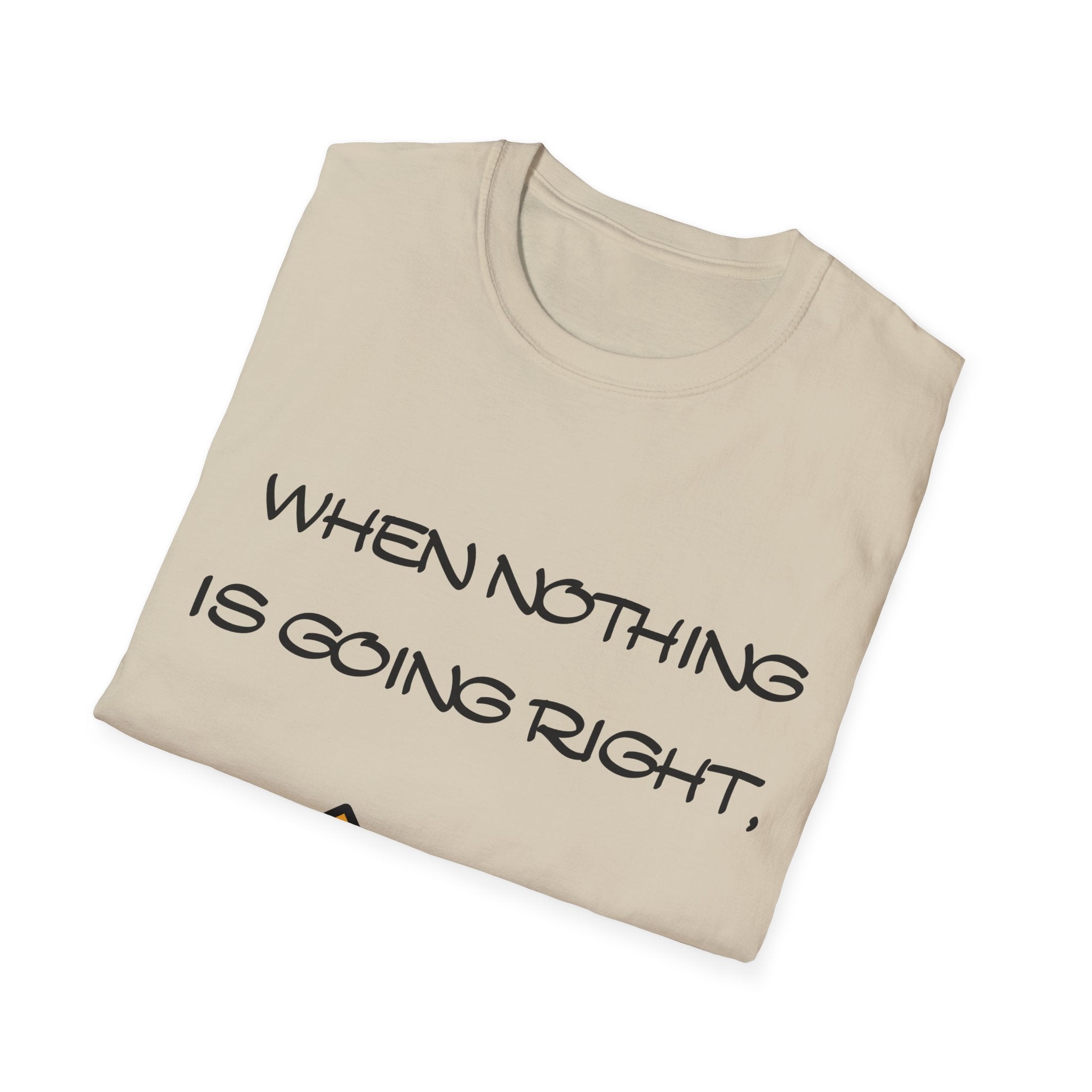 Make a Left Unisex Softstyle T-Shirt