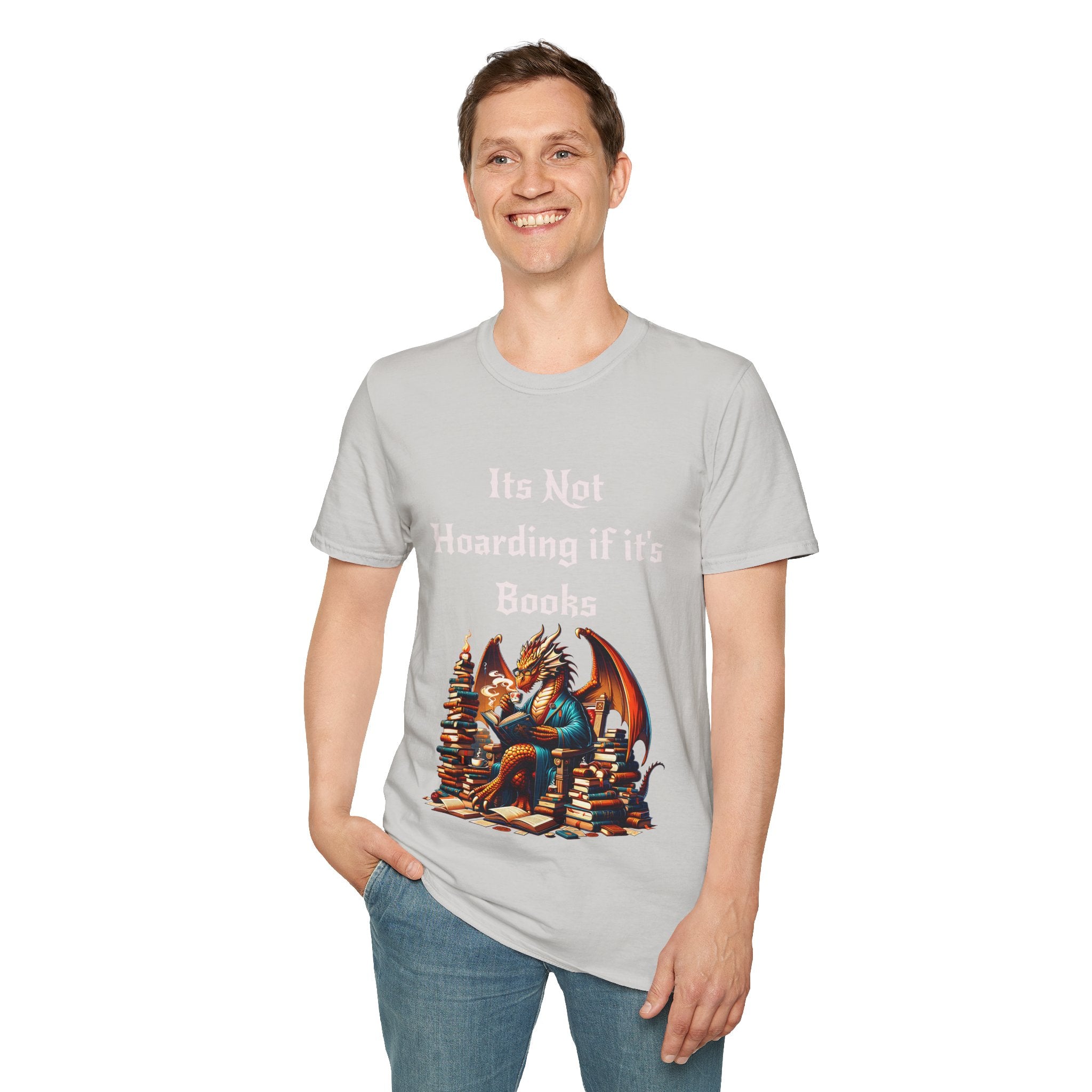 Hoarding Books Unisex Softstyle T-Shirt