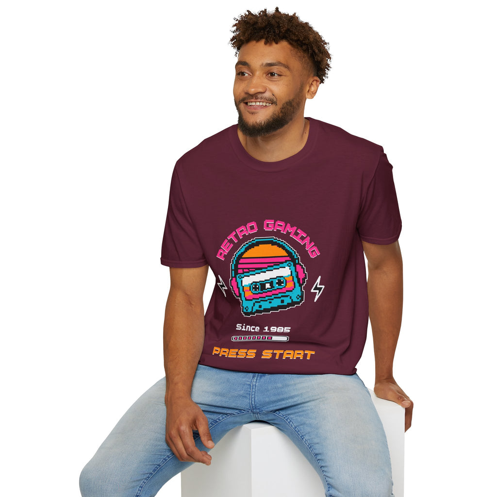 Retro Gaming Unisex Softstyle T-Shirt