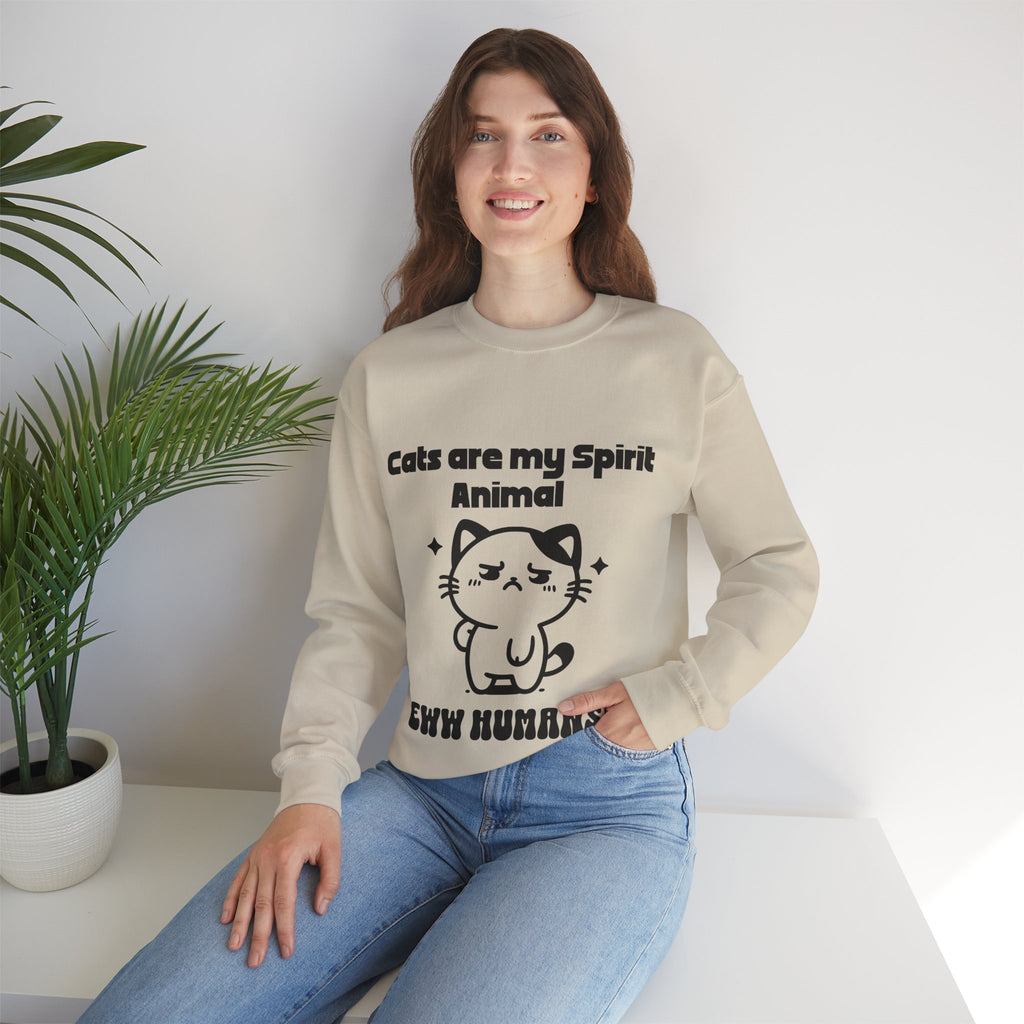 Eww Humans Unisex Heavy Blend™ Crewneck Sweatshirt