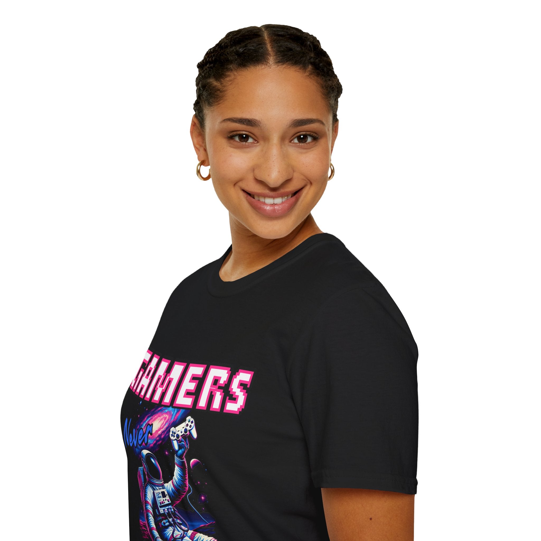 Gamers Never Sleep Unisex Softstyle T-Shirt
