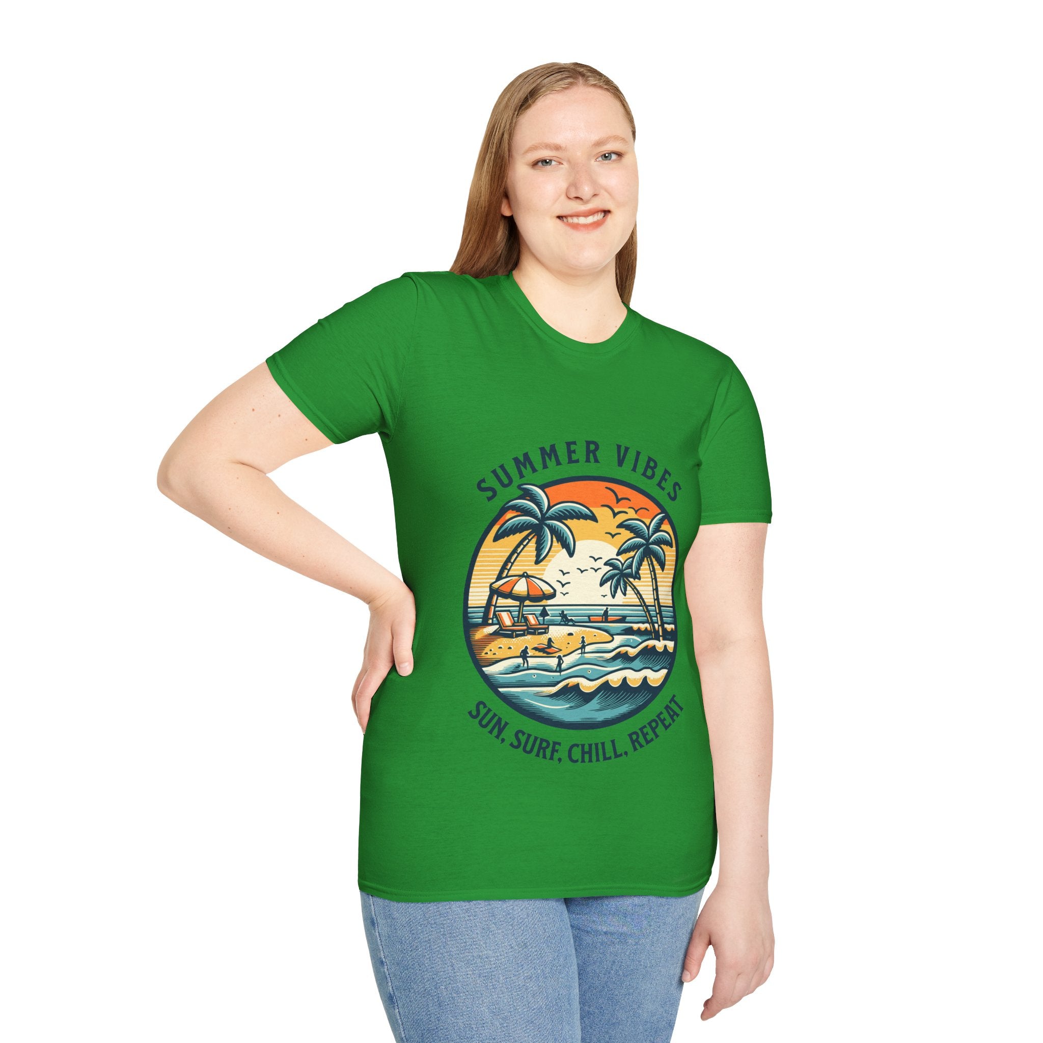 Summer Vibes Unisex Softstyle T-Shirt