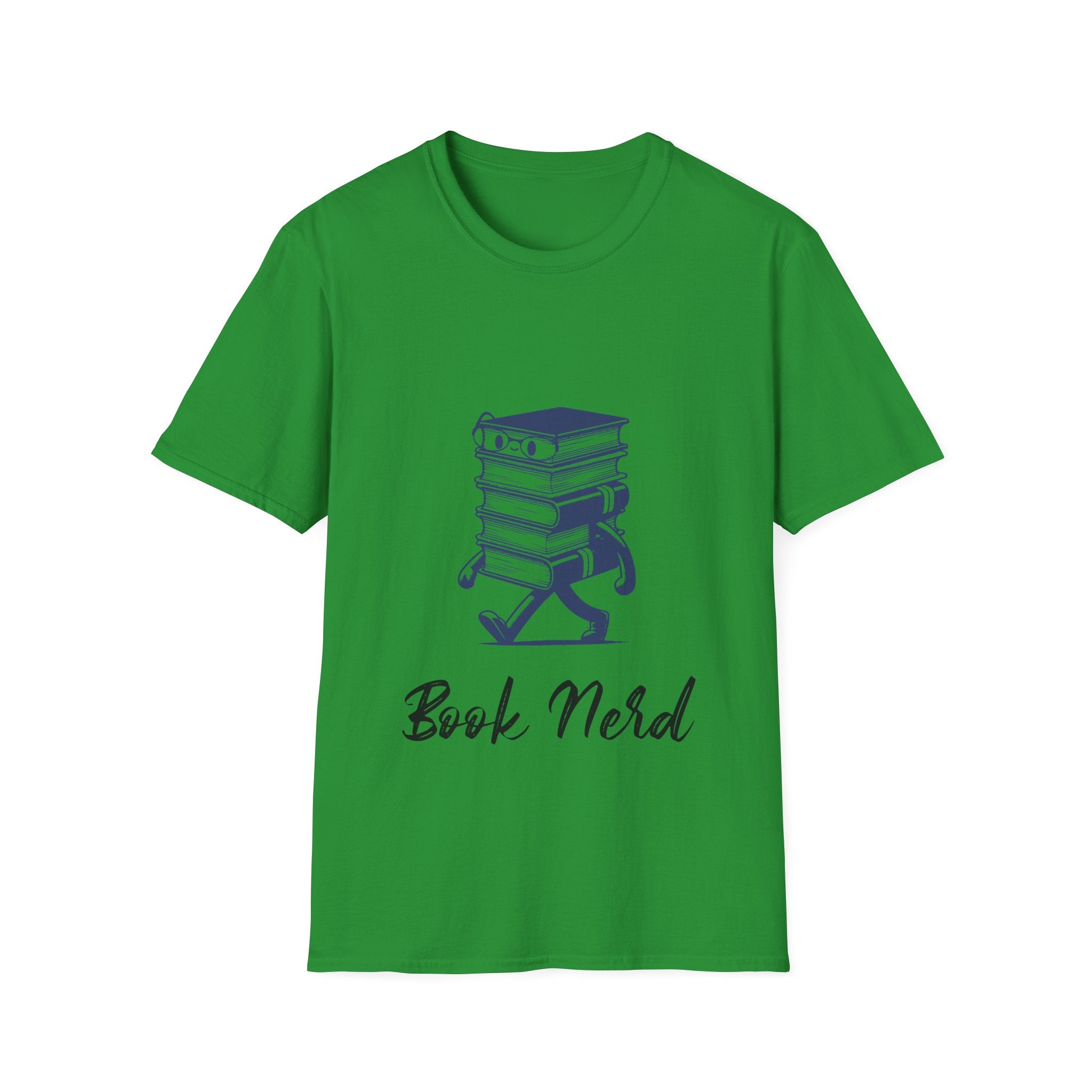 Book Nerd Unisex Softstyle T-Shirt
