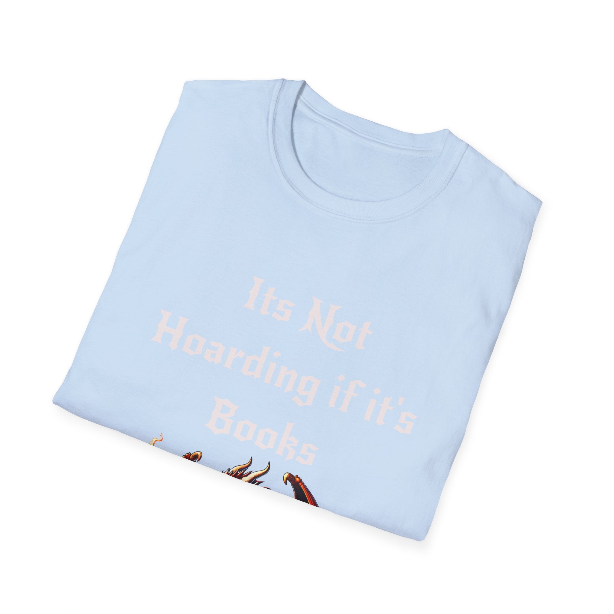 Hoarding Books Unisex Softstyle T-Shirt