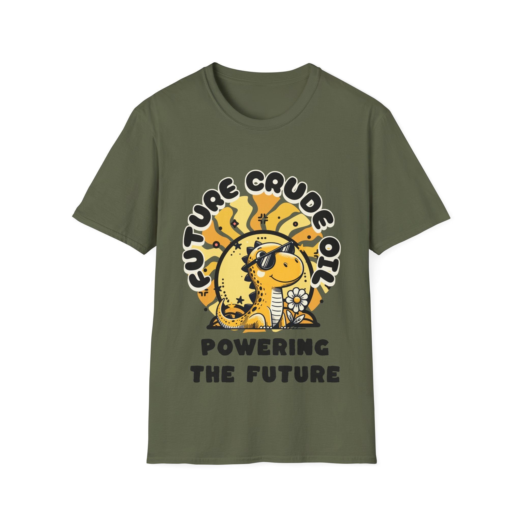 Future Crude Unisex Softstyle T-Shirt