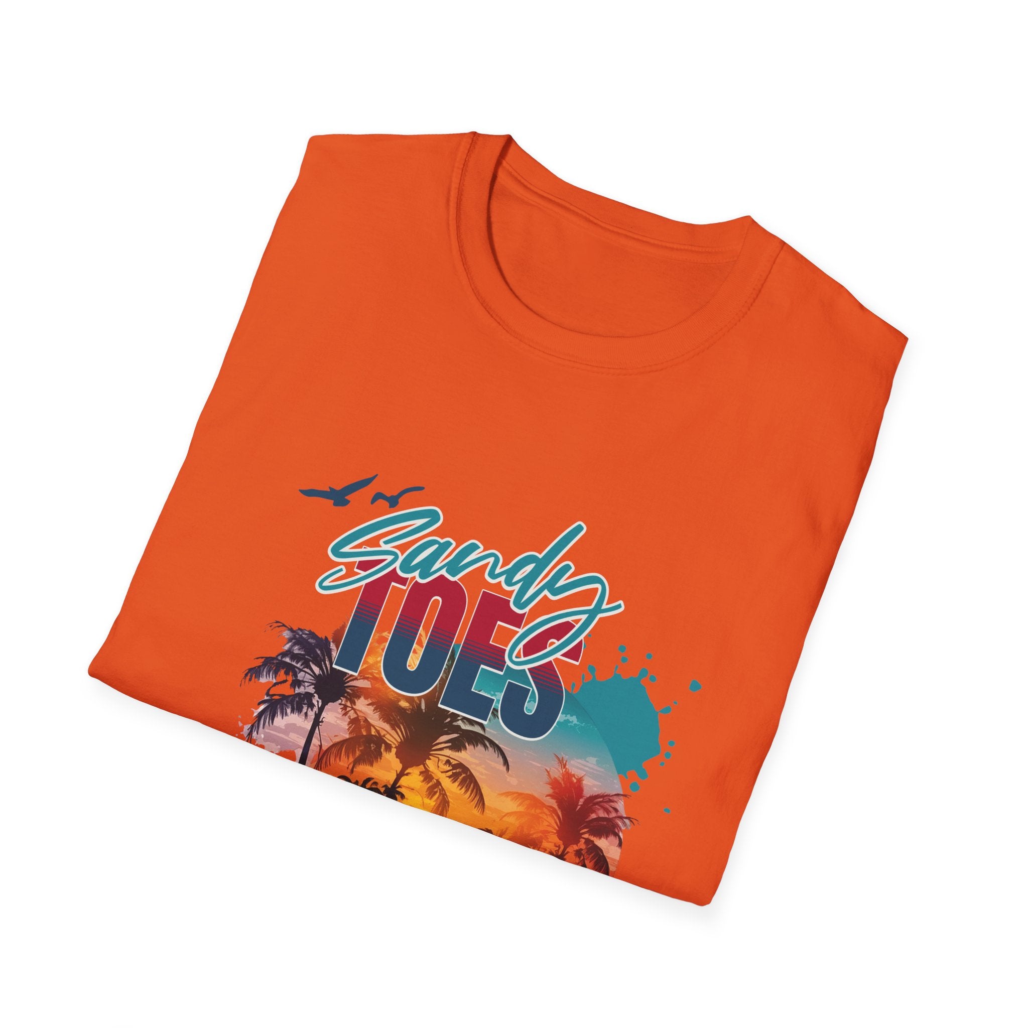 Sandy Toes Unisex Softstyle T-Shirt