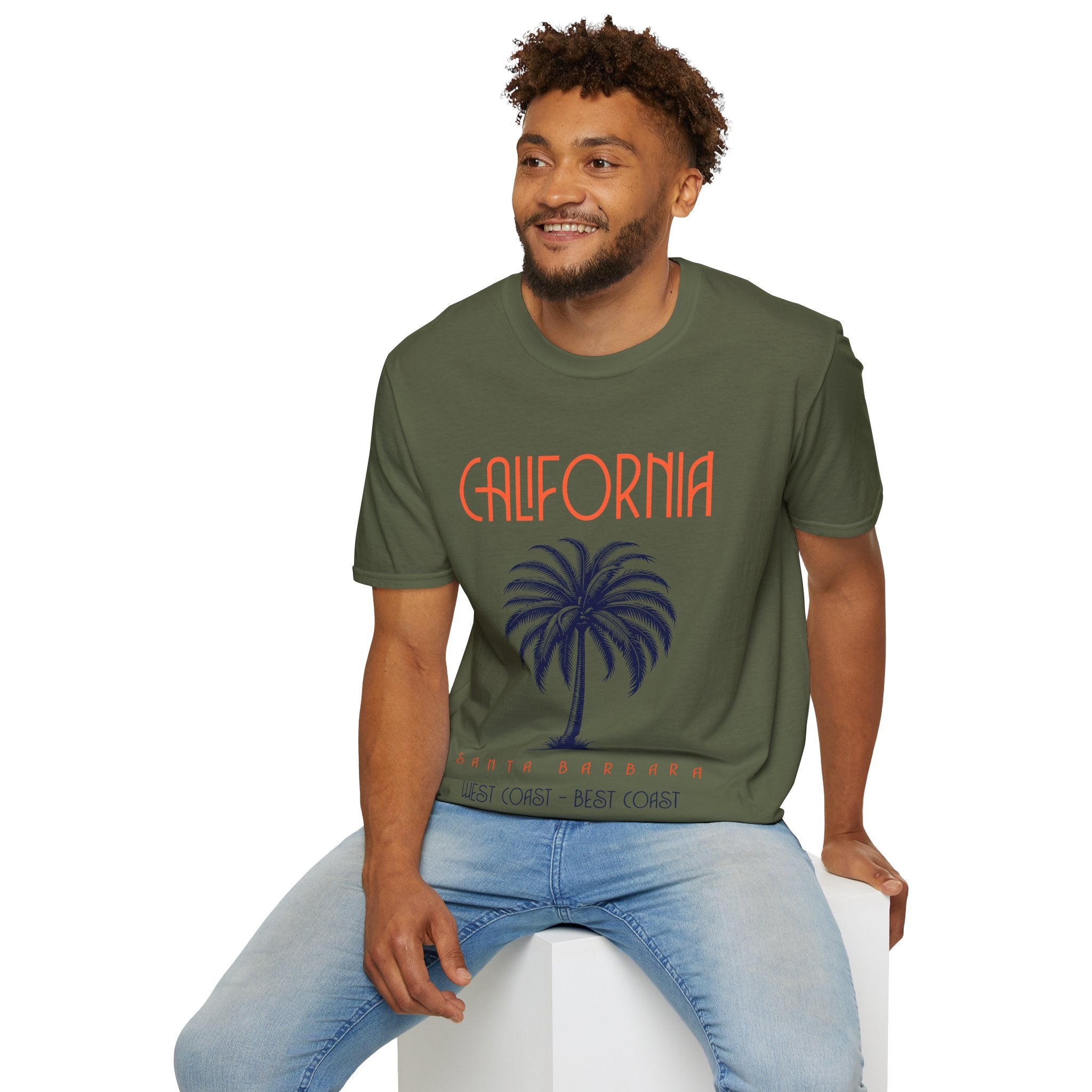 California Best Coast Unisex Softstyle T-Shirt