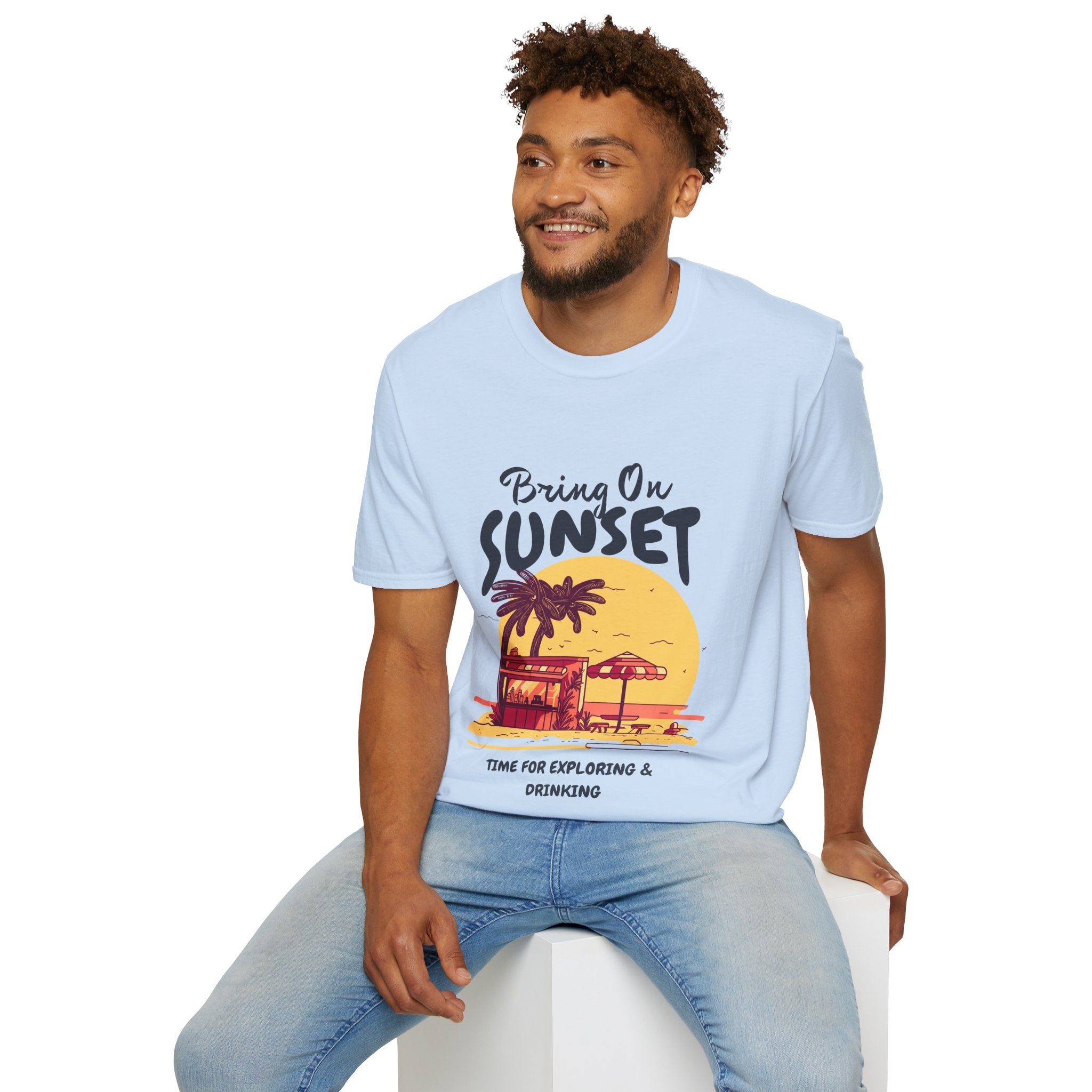 Bring On Sunset Unisex Softstyle T-Shirt