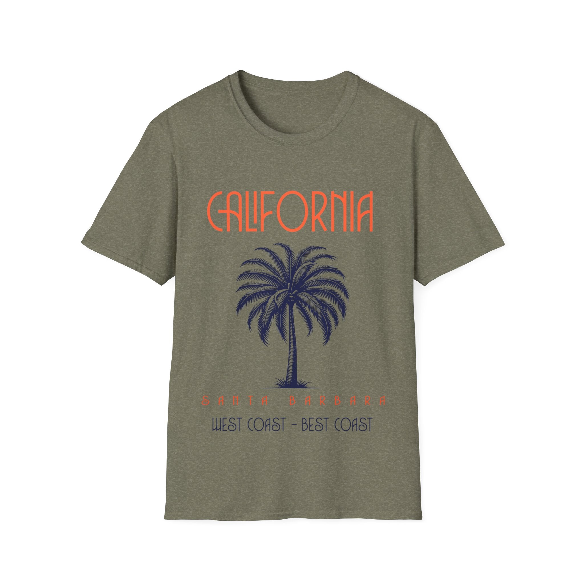 California Best Coast Unisex Softstyle T-Shirt