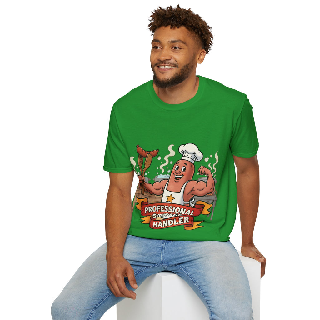 Sausage Handler Unisex Softstyle T-Shirt