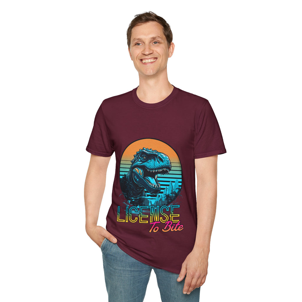 License to Bite Unisex Softstyle T-Shirt