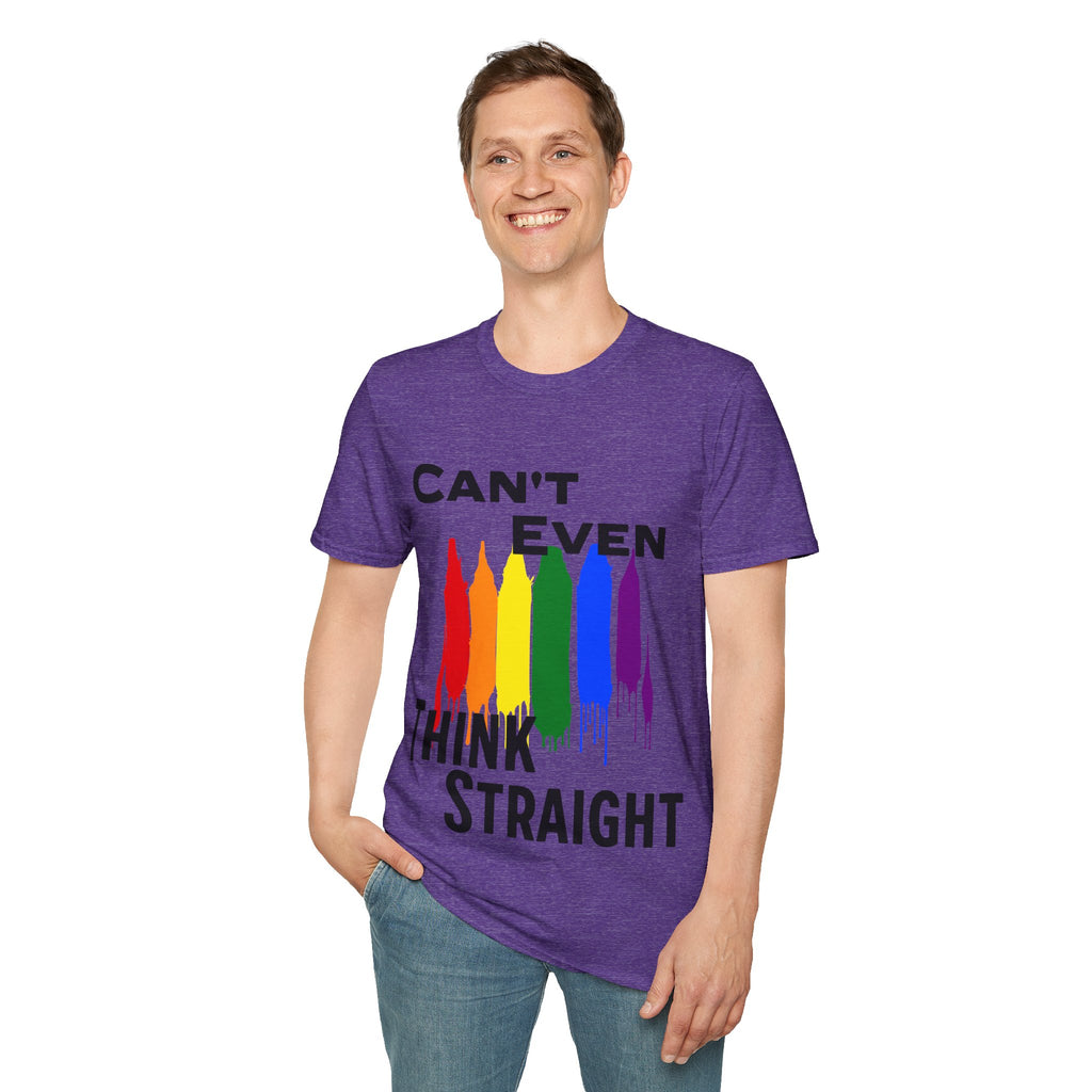 Think Straight Unisex Softstyle T-Shirt
