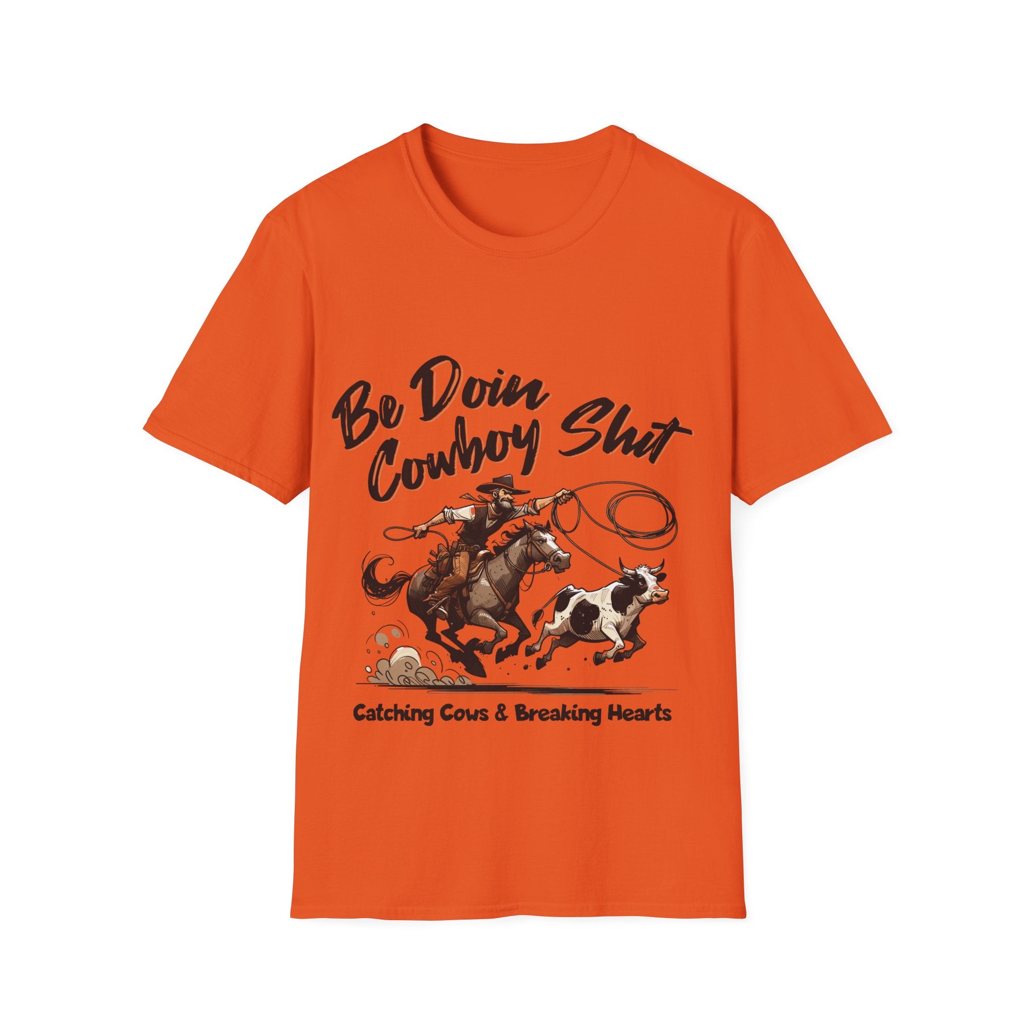 Cowboy Shit Unisex Softstyle T-Shirt