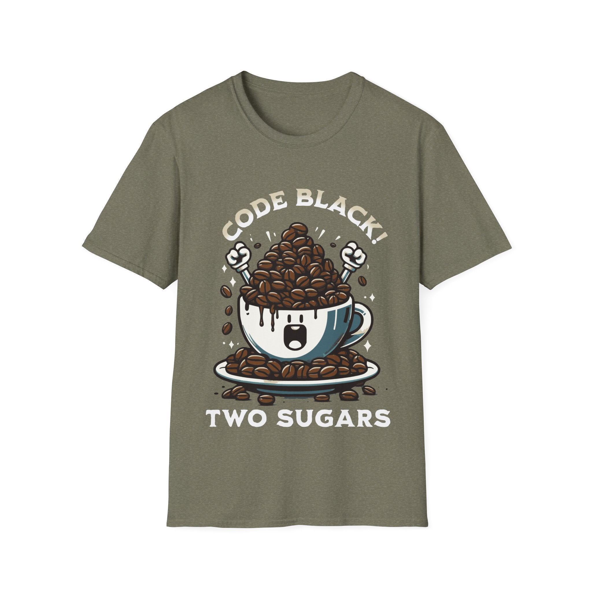 Code Black Unisex Softstyle T-Shirt