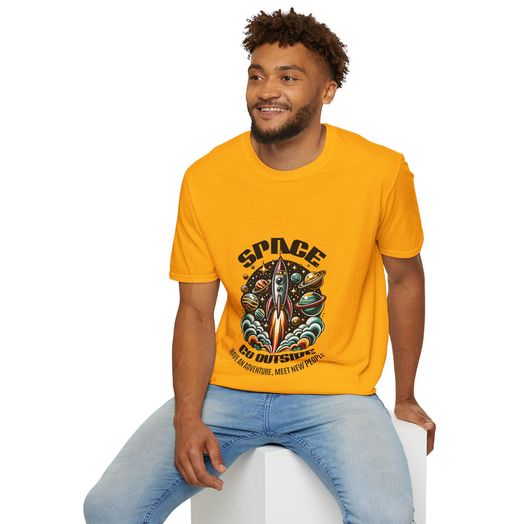 Space Unisex Softstyle T-Shirt