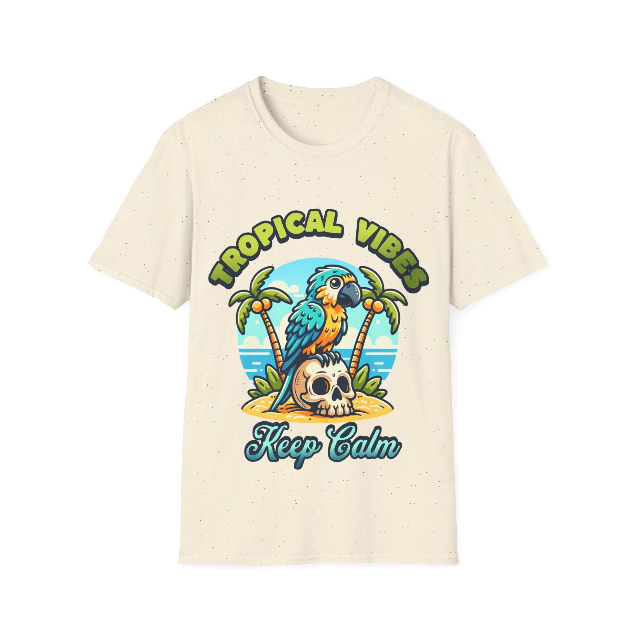 Tropical Vibes Unisex Softstyle T-Shirt