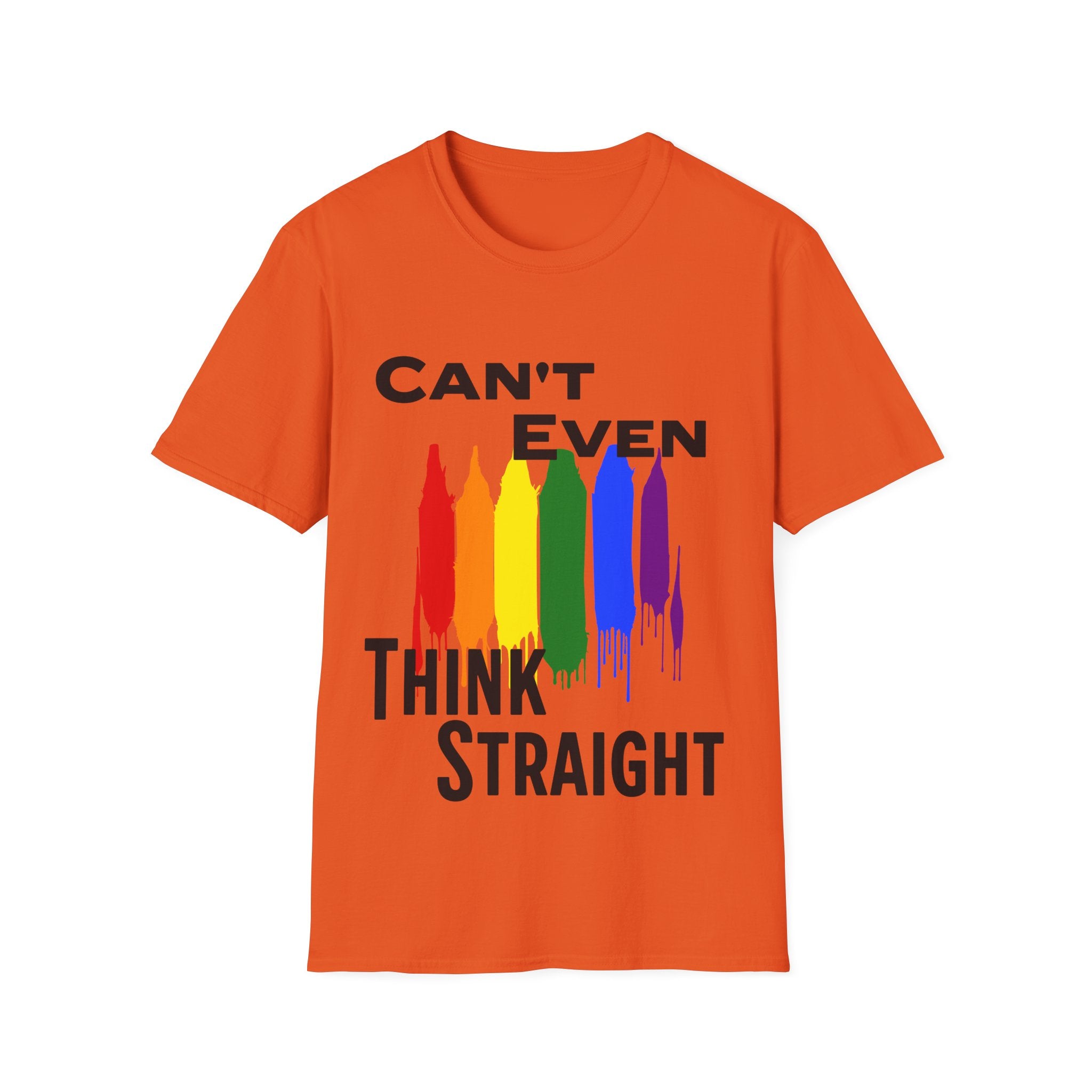 Think Straight Unisex Softstyle T-Shirt