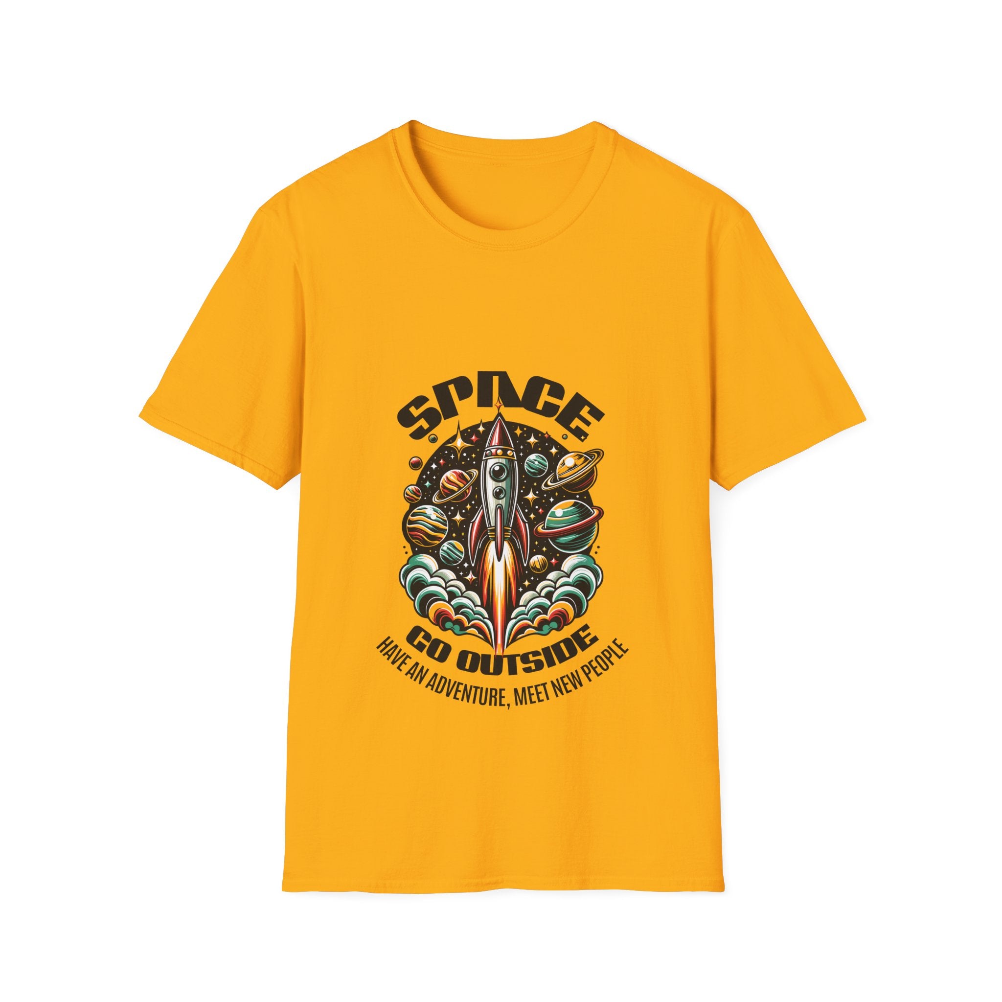 Space Unisex Softstyle T-Shirt