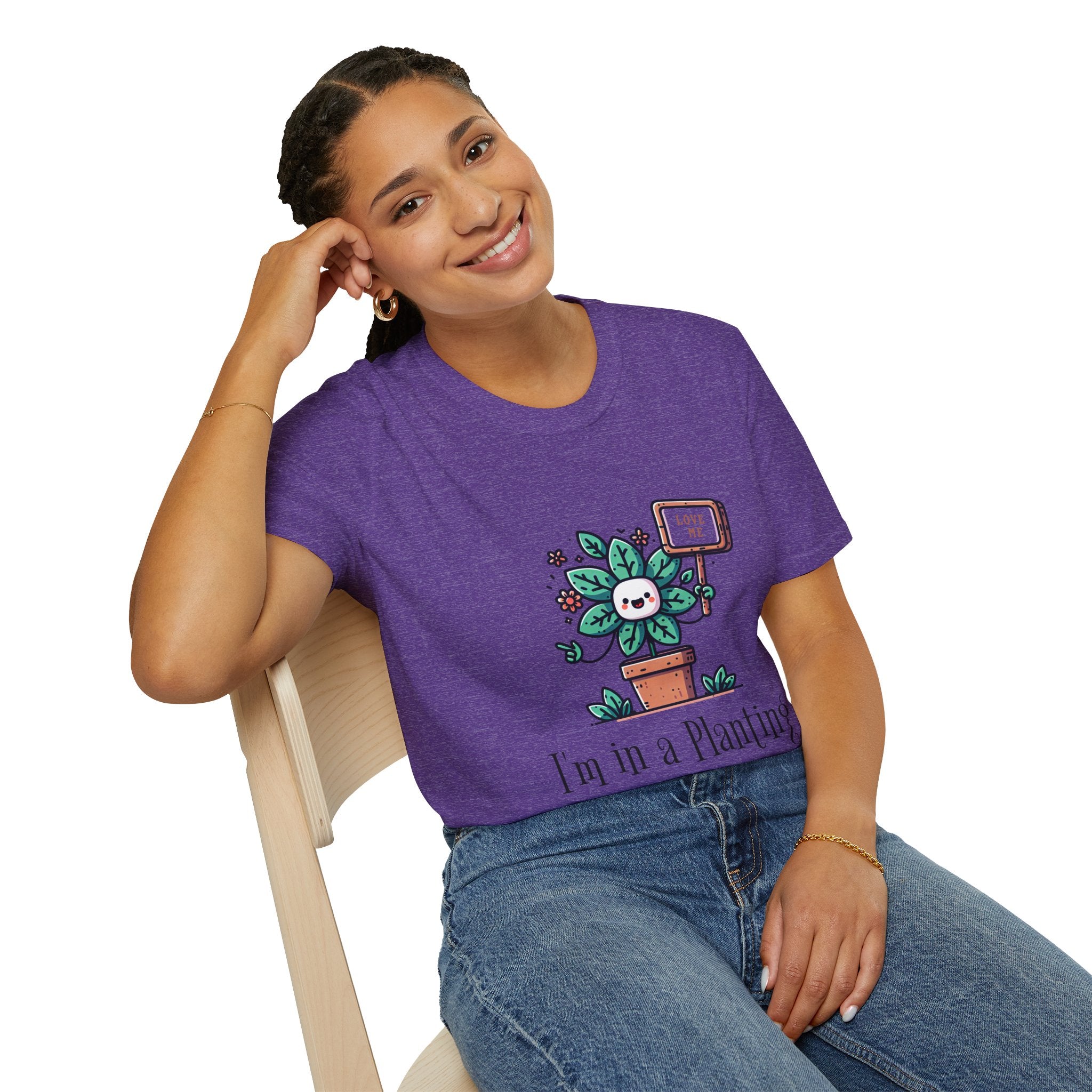 Planting Mood Unisex Softstyle T-Shirt