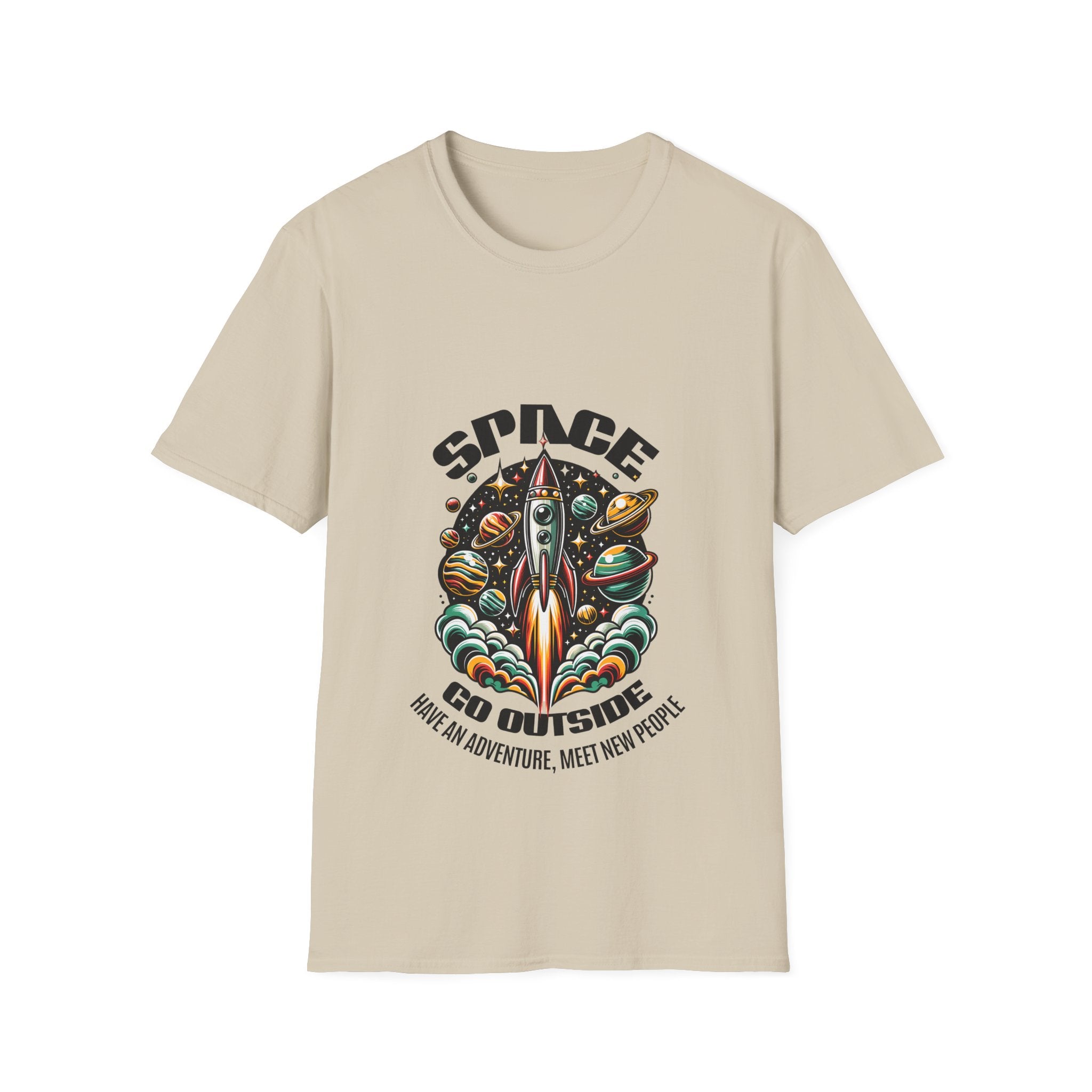 Space Unisex Softstyle T-Shirt