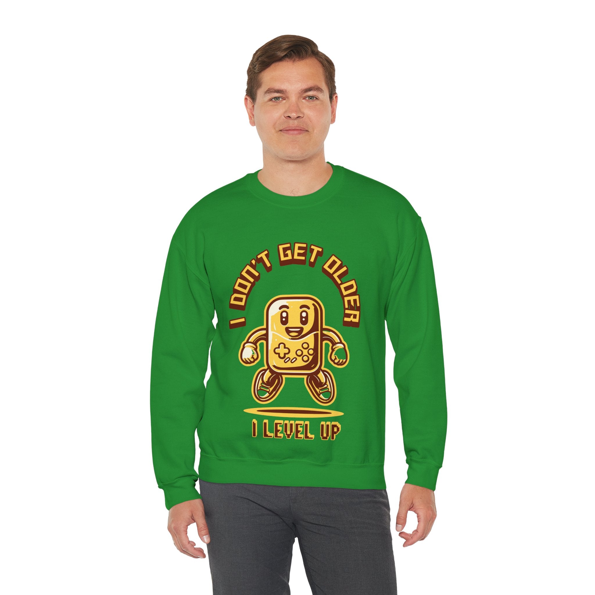 I Level Up Unisex Heavy Blend™ Crewneck Sweatshirt