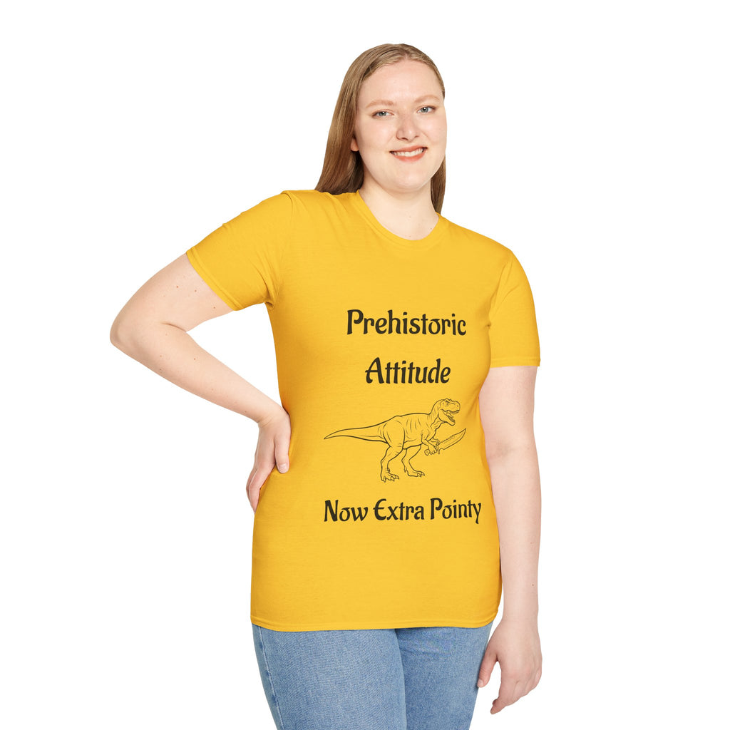 Prehistoric Attitude Unisex Softstyle T-Shirt