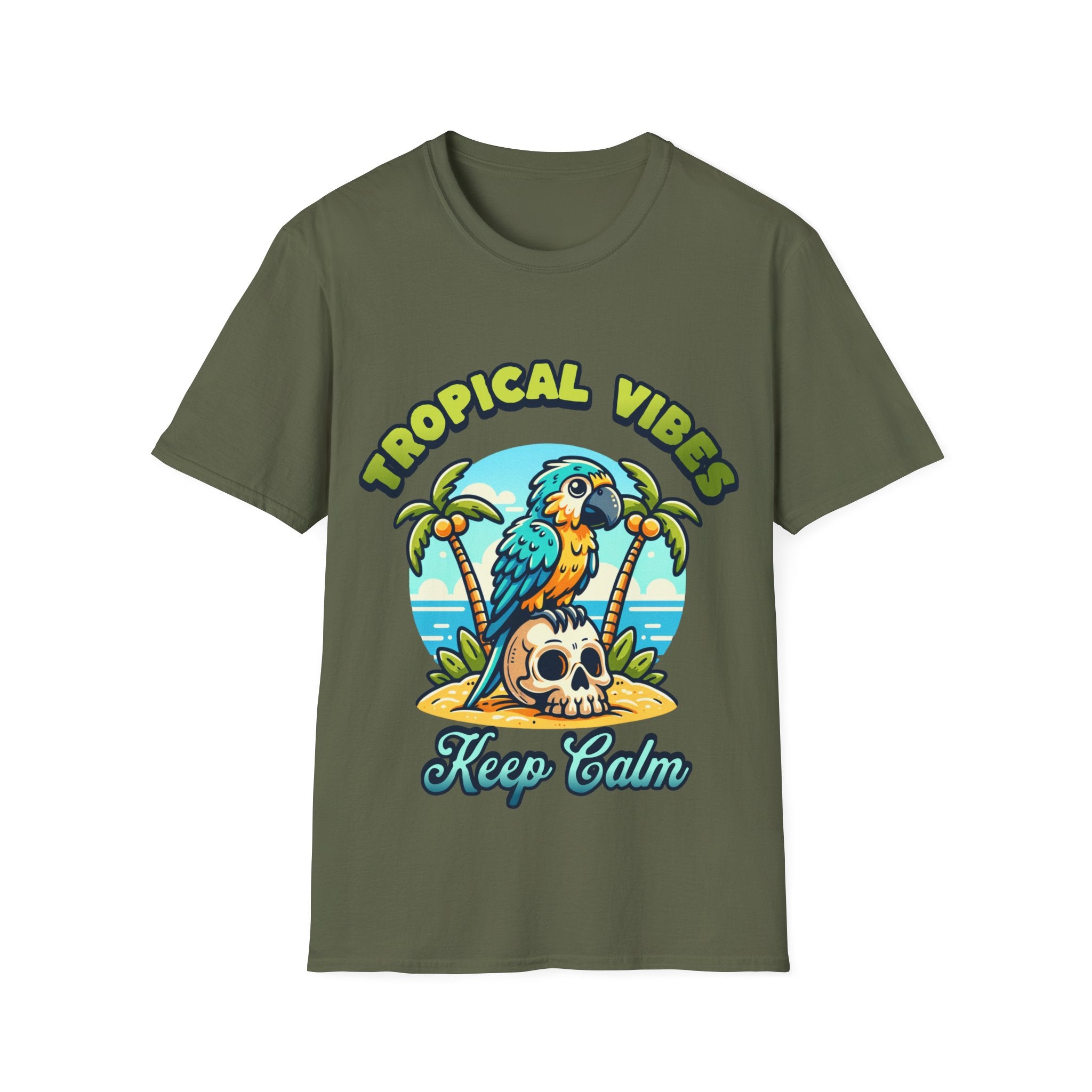 Tropical Vibes Unisex Softstyle T-Shirt