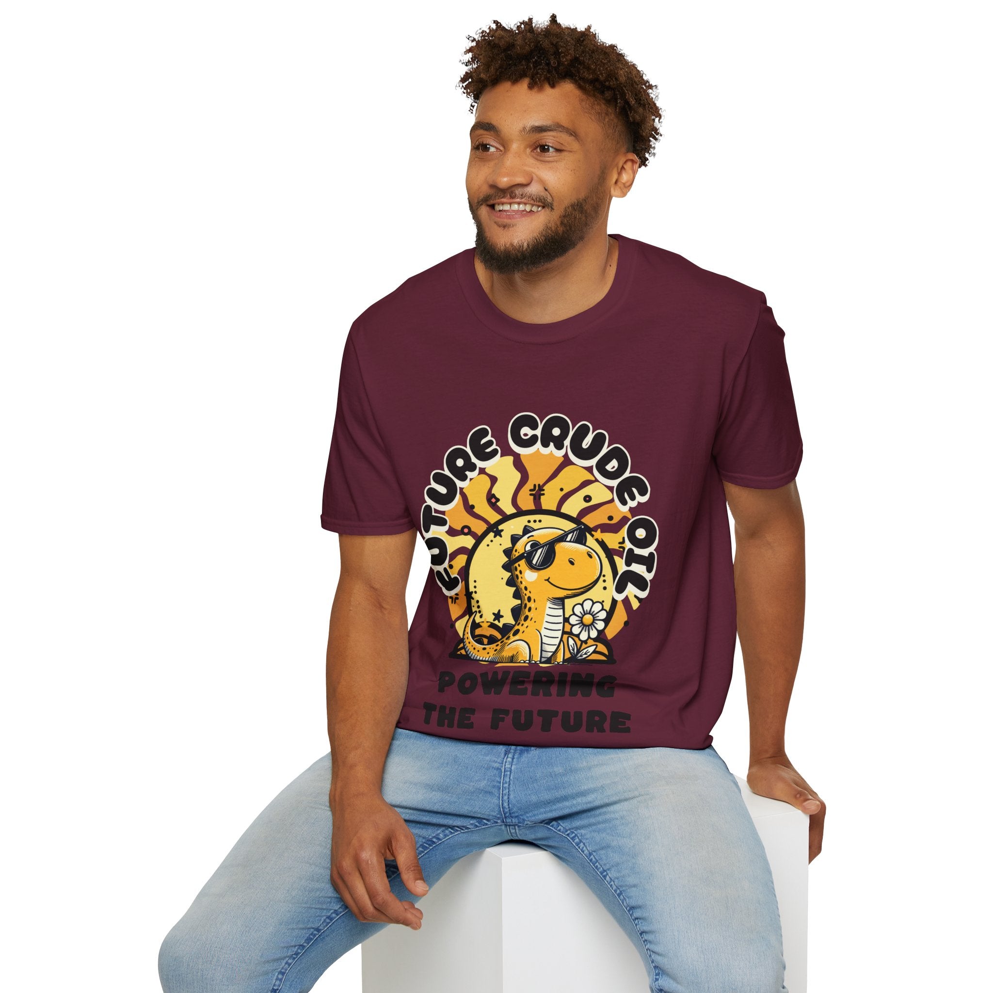 Future Crude Unisex Softstyle T-Shirt