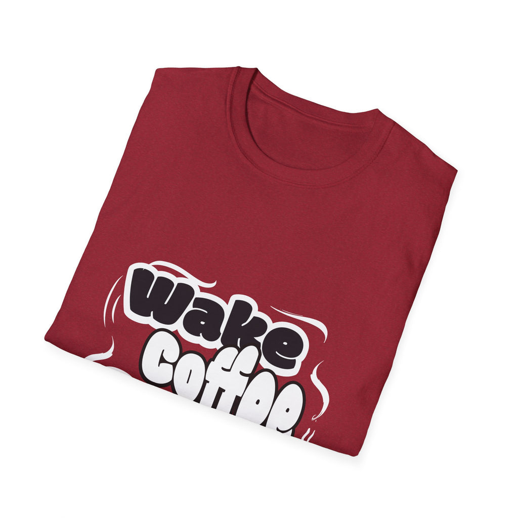 Wake Coffee Unisex Softstyle T-Shirt