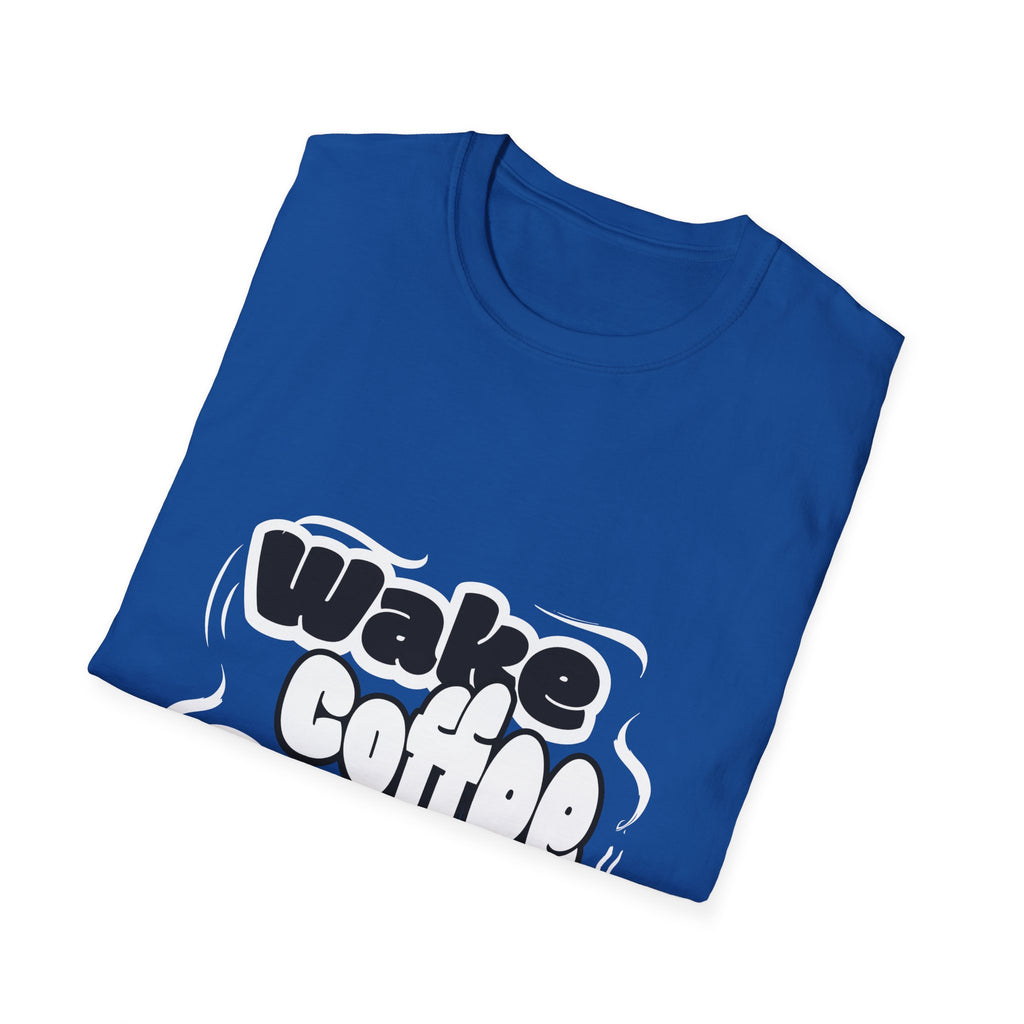 Wake Coffee Unisex Softstyle T-Shirt