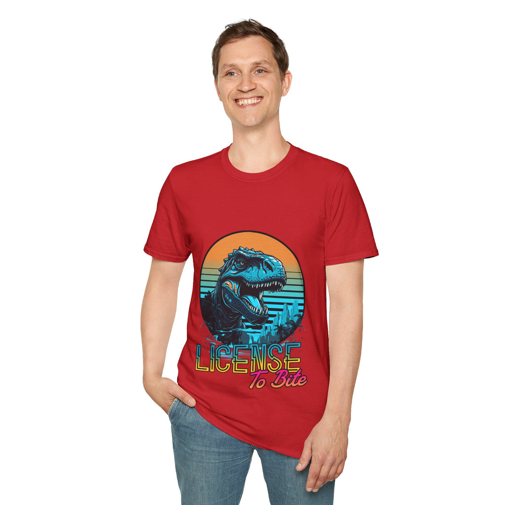 License to Bite Unisex Softstyle T-Shirt