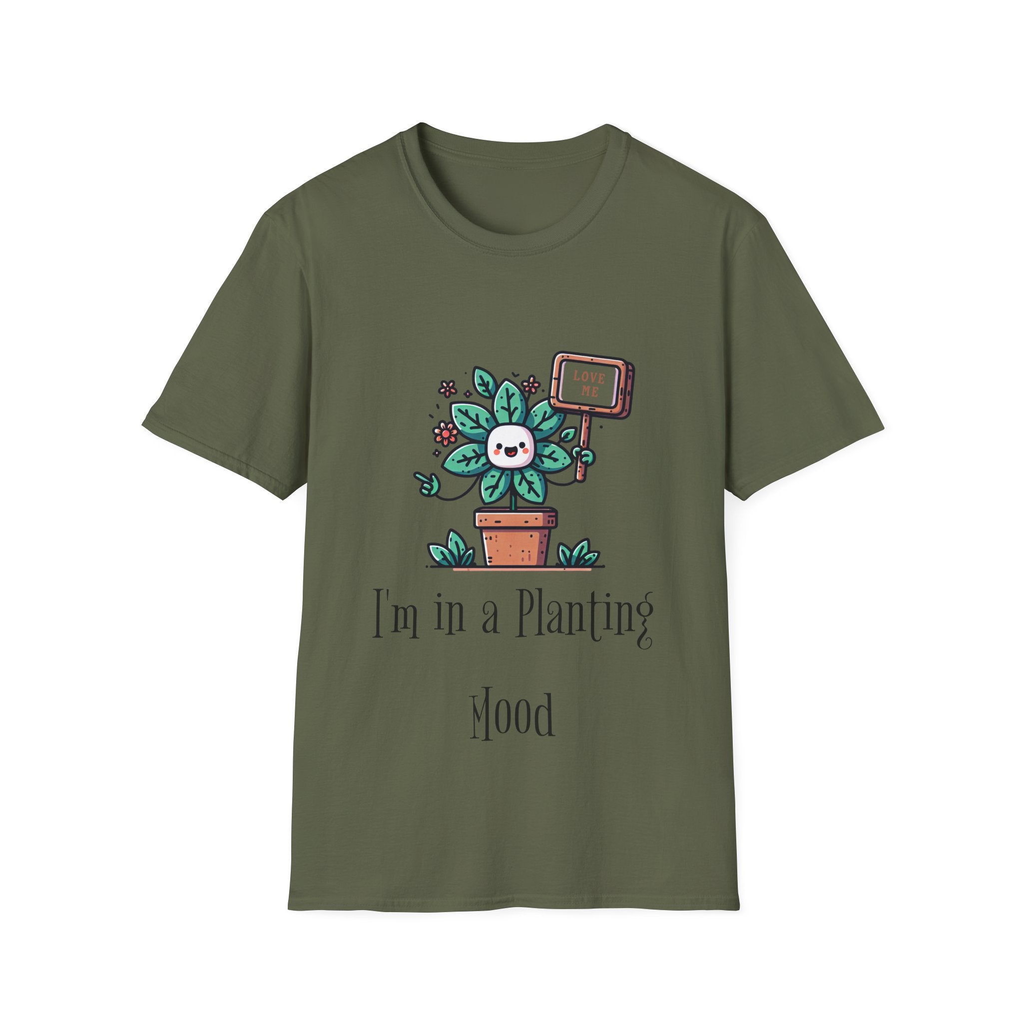 Planting Mood Unisex Softstyle T-Shirt