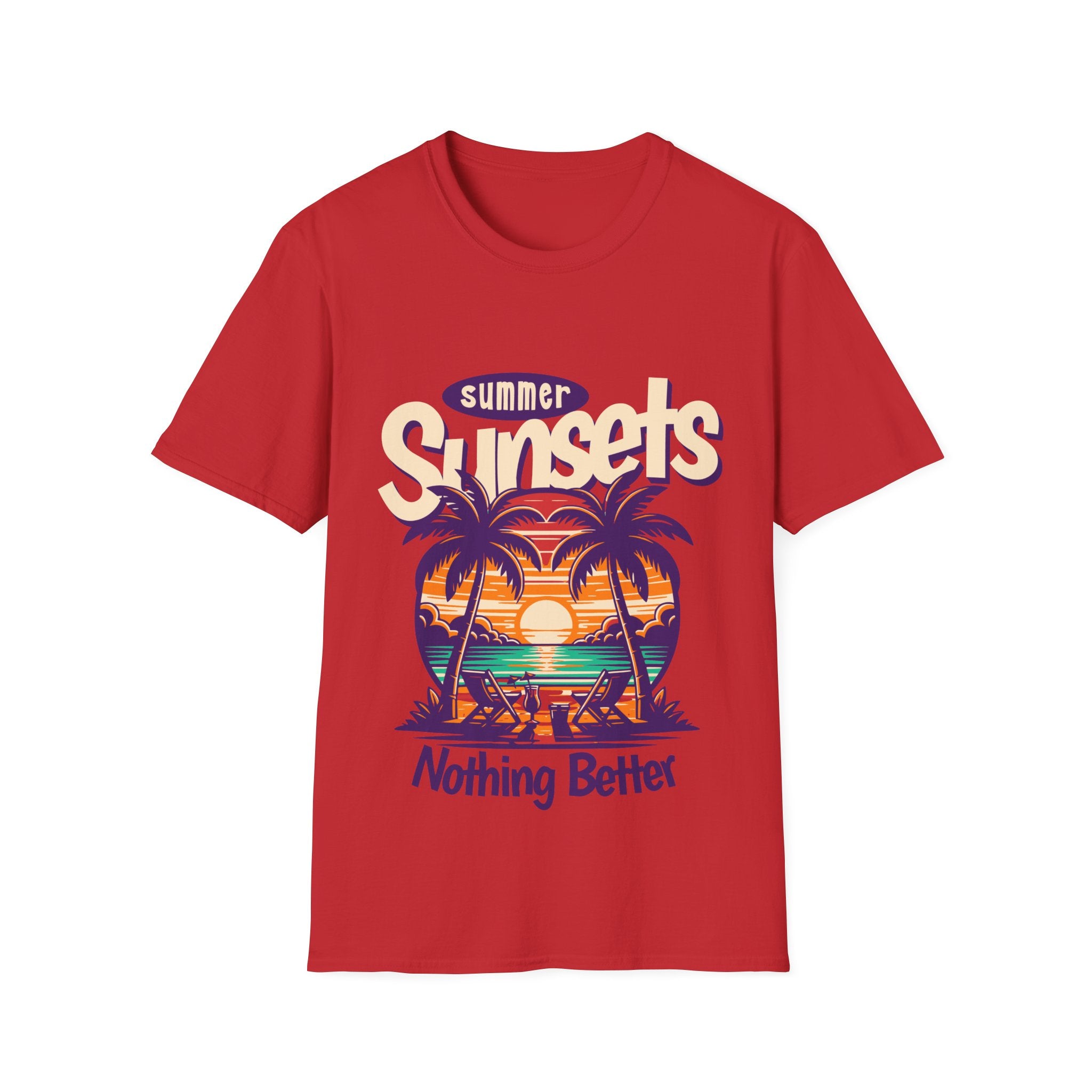 Summer Sunsets Unisex Softstyle T-Shirt