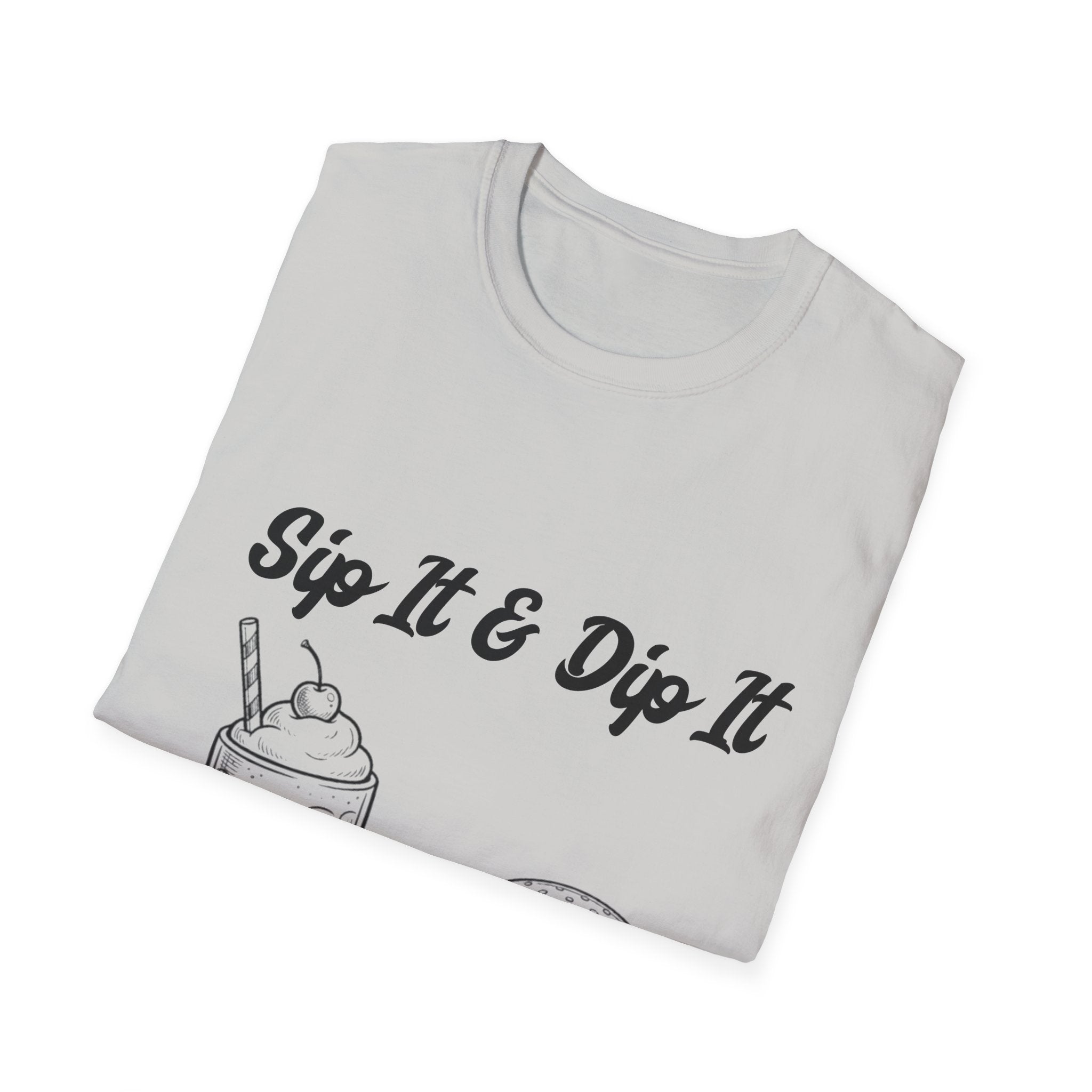 Sip it & Dip It Unisex Softstyle T-Shirt