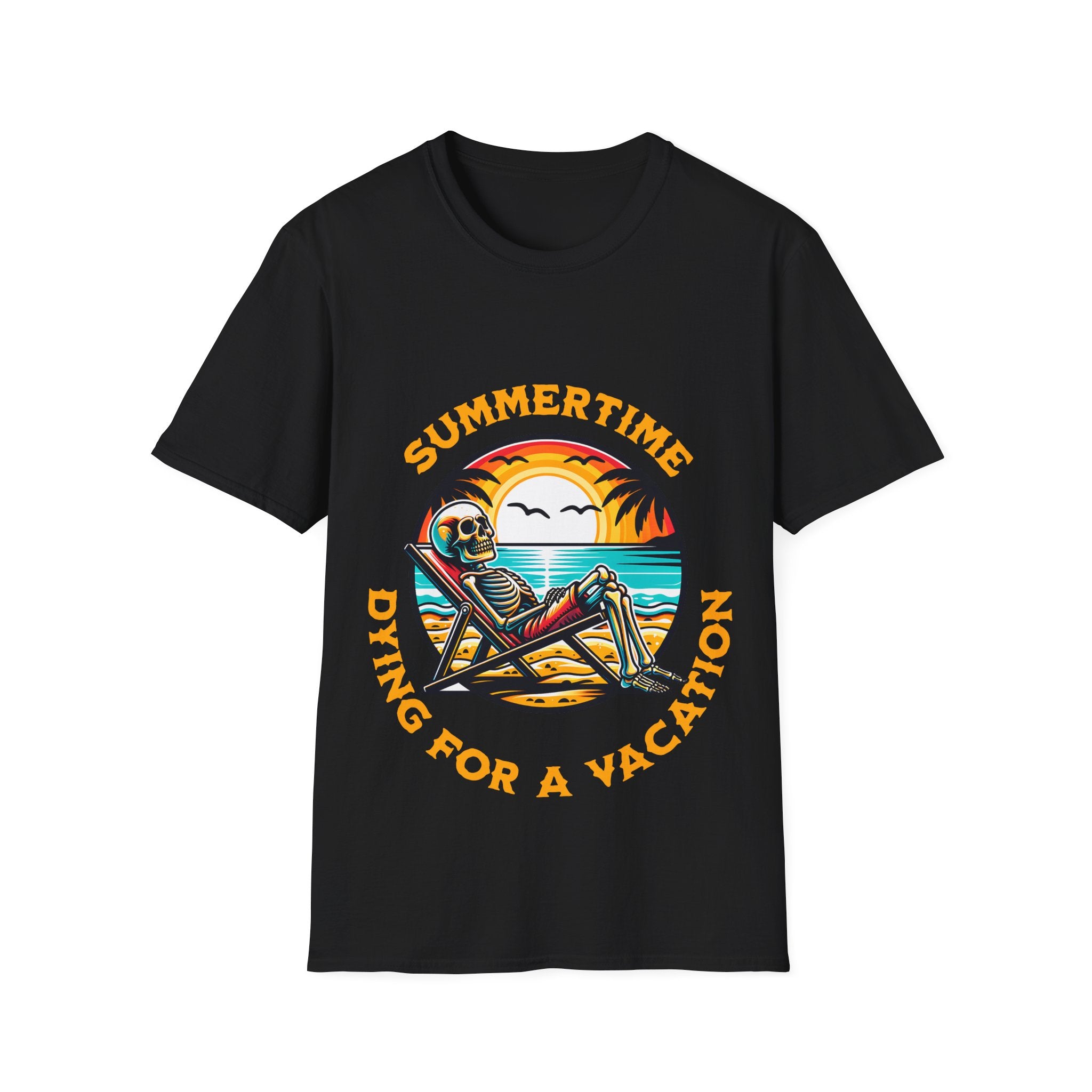 Summertime Unisex Softstyle T-Shirt