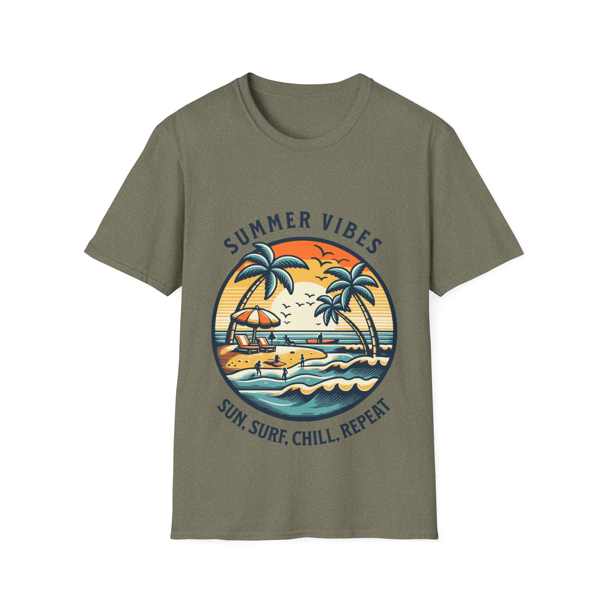 Summer Vibes Unisex Softstyle T-Shirt