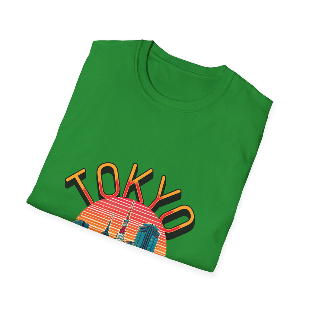 Toyko Old Meets New Unisex Softstyle T-Shirt