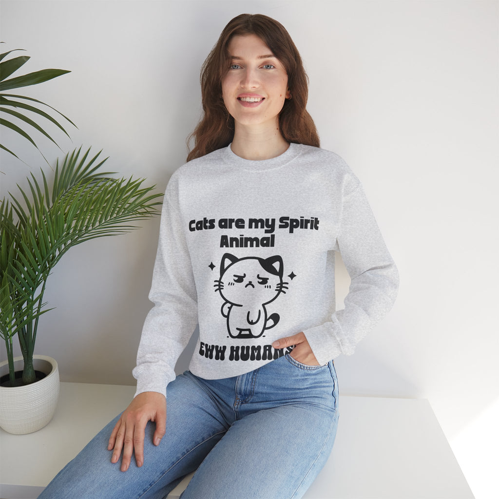 Eww Humans Unisex Heavy Blend™ Crewneck Sweatshirt