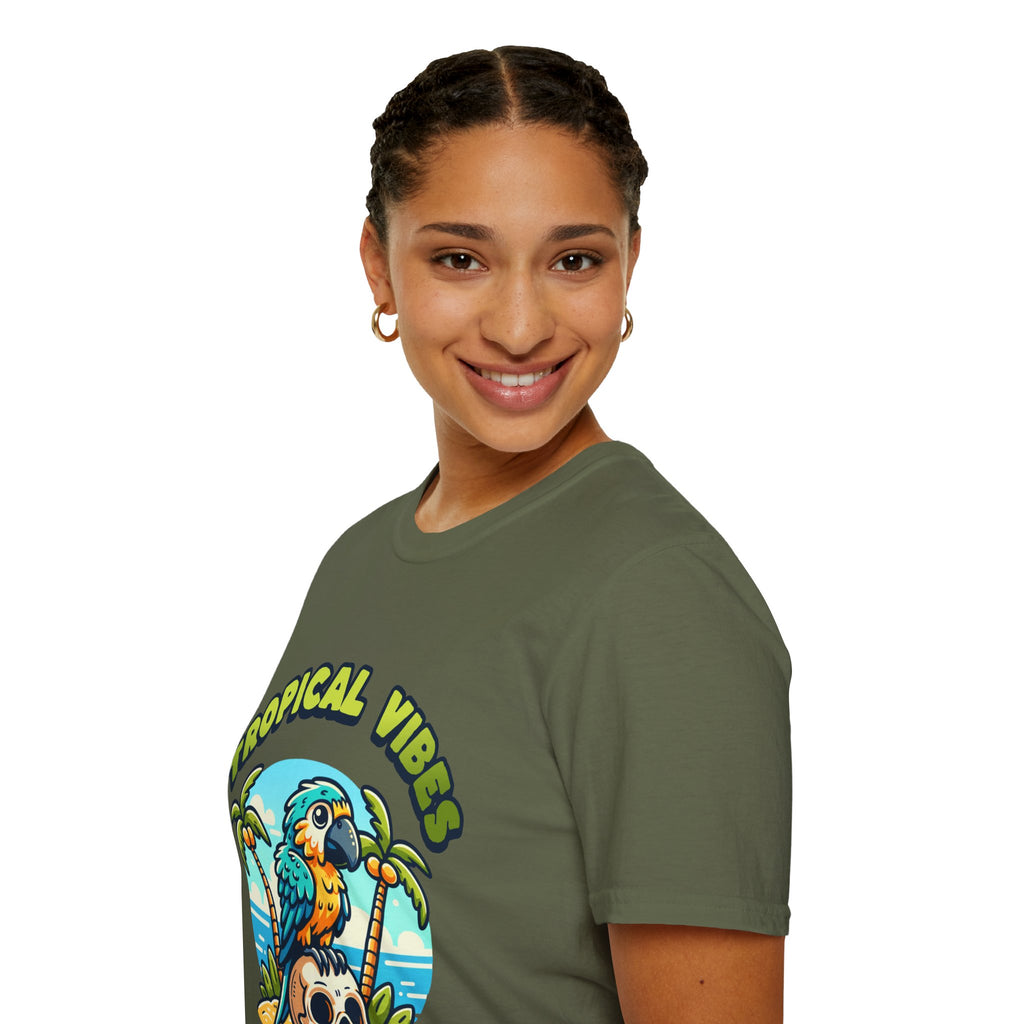 Tropical Vibes Unisex Softstyle T-Shirt