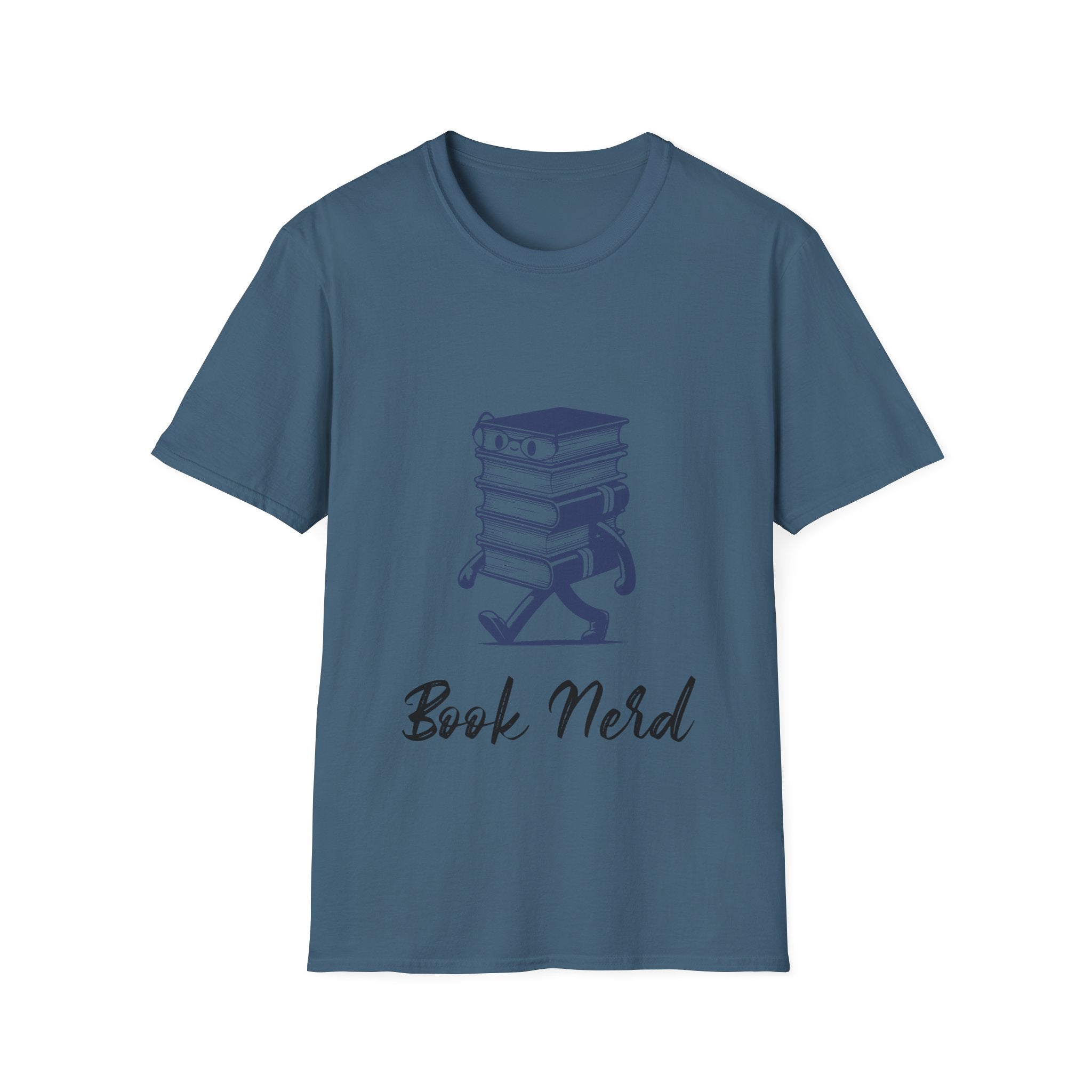 Book Nerd Unisex Softstyle T-Shirt