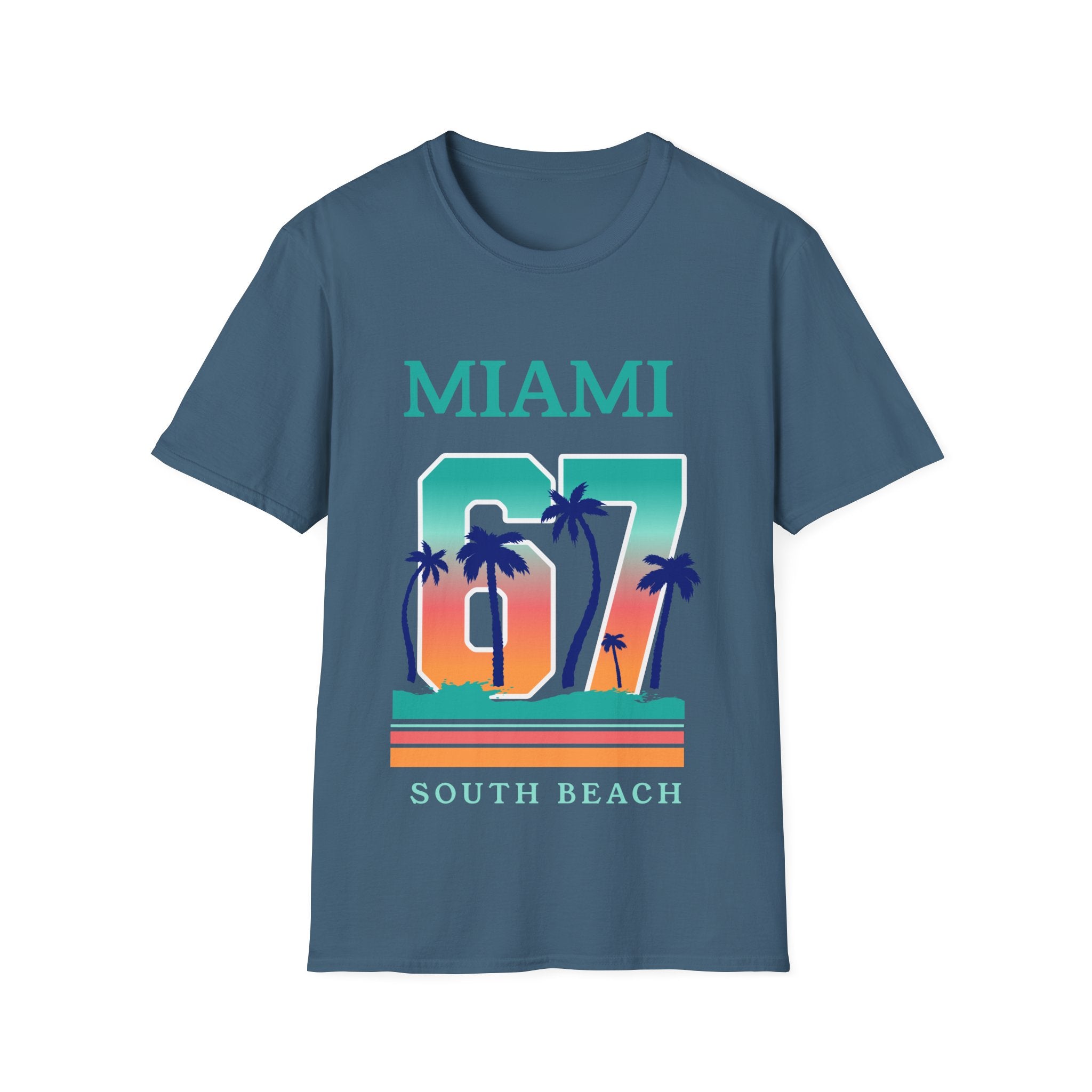 Miami South Beach Unisex Softstyle T-Shirt