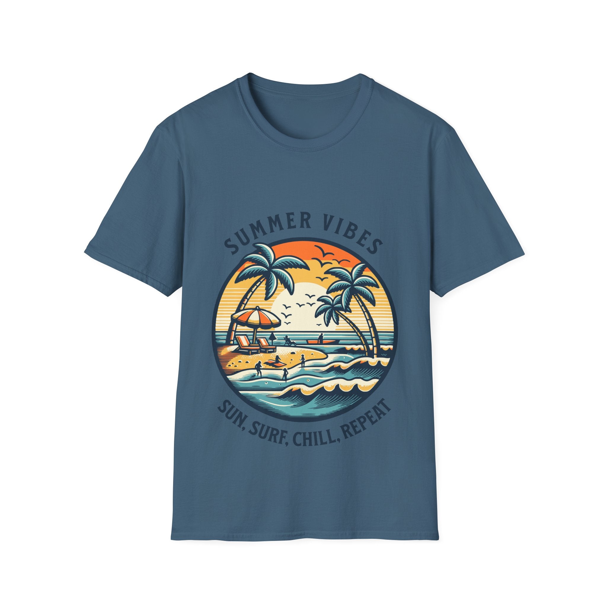 Summer Vibes Unisex Softstyle T-Shirt