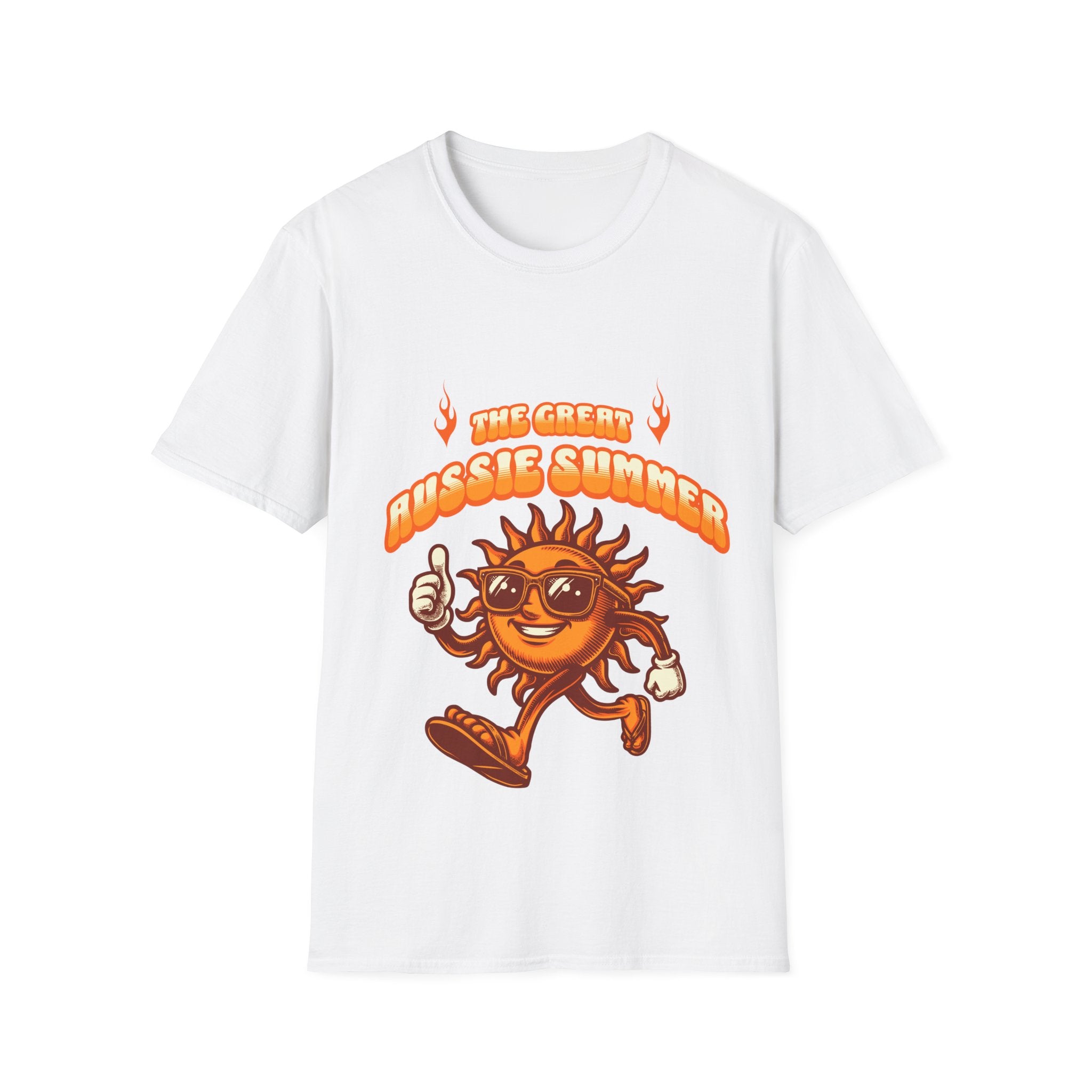 Aussie Summer Unisex Softstyle T-Shirt
