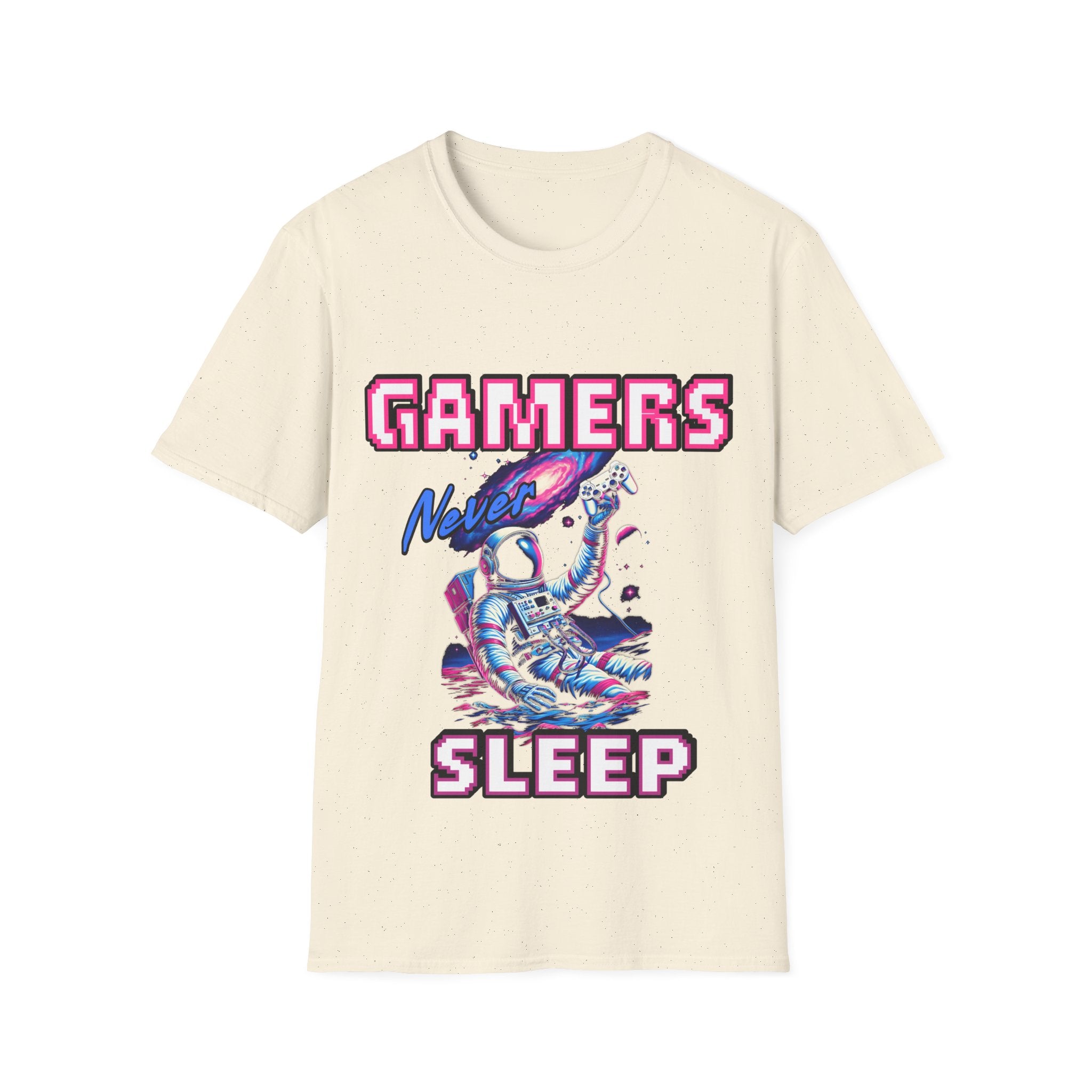 Gamers Never Sleep Unisex Softstyle T-Shirt