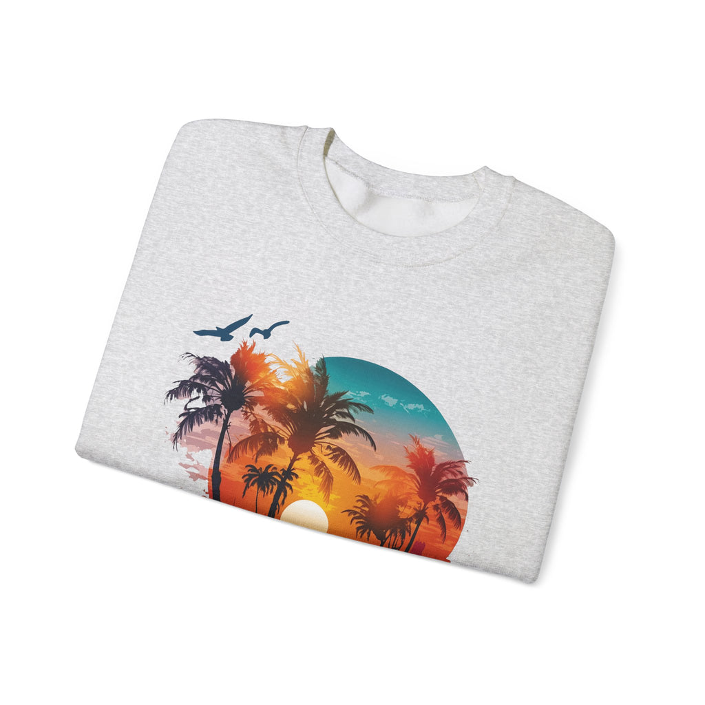 Miami Beach Unisex Heavy Blend™ Crewneck Sweatshirt